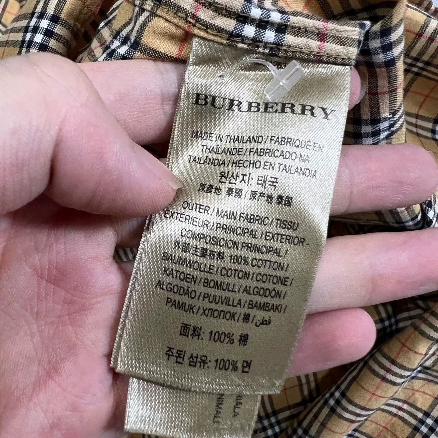 Burberry Burberry Long-Sleeve Shirt Size US M / EU 48-50 / 2 - 3 Thumbnail