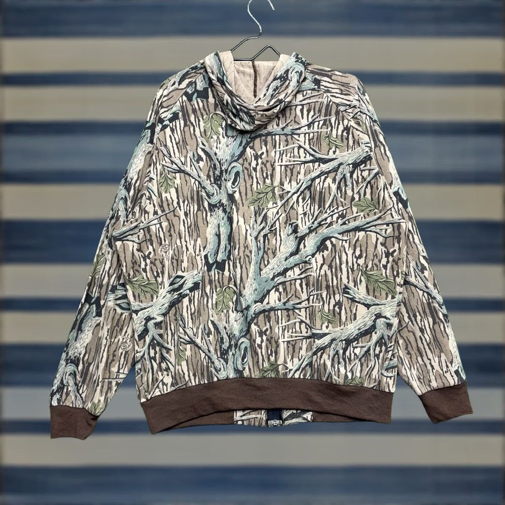 Carhartt VINTAGE Carhartt Hoodie Camouflage Full Zip Hooded Mens XL 80s Mossy Oak Hunting Baggy? Size US XL / EU 56 / 4 - 1 Thumbnail