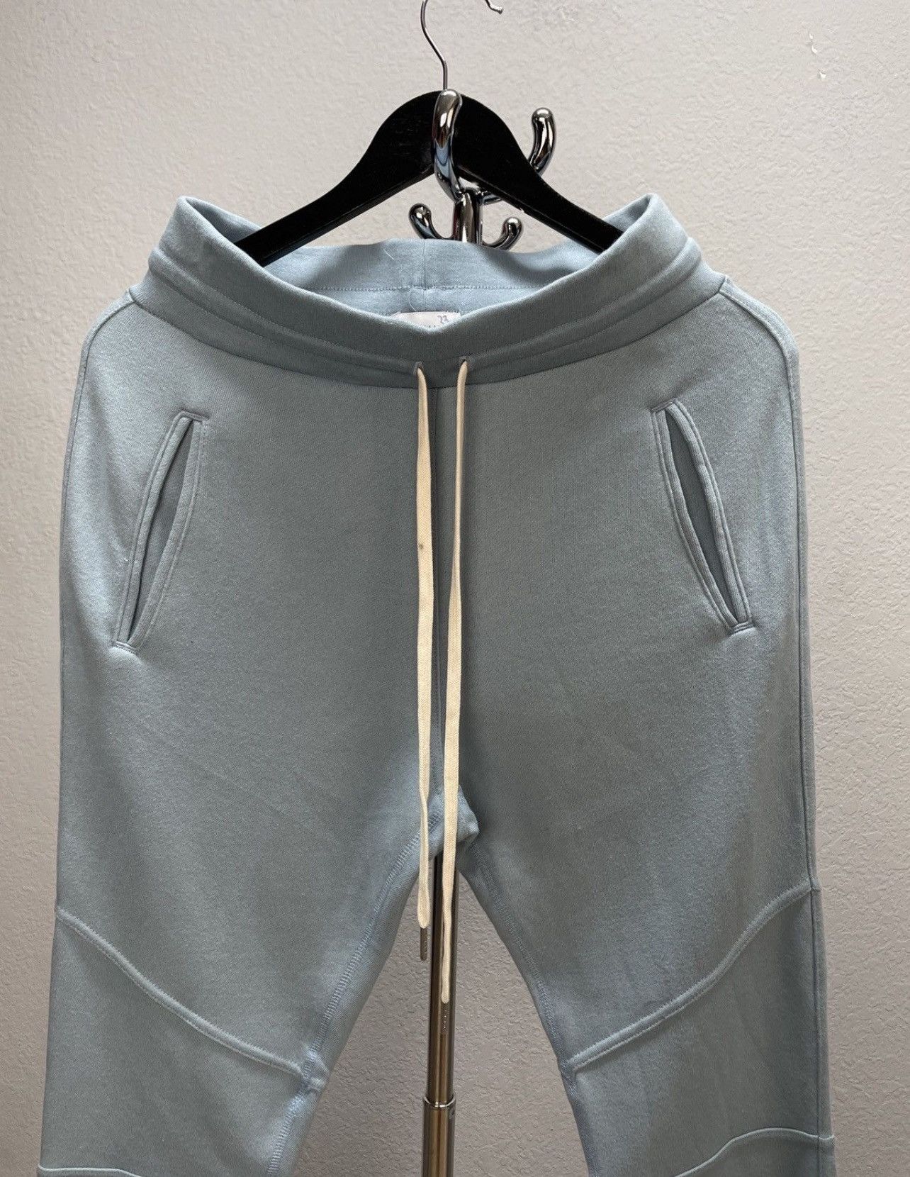 John Varvatos John Elliott Escobar Sweatpants - Glacier Blue Size US 30 / EU 46 - 6 Thumbnail