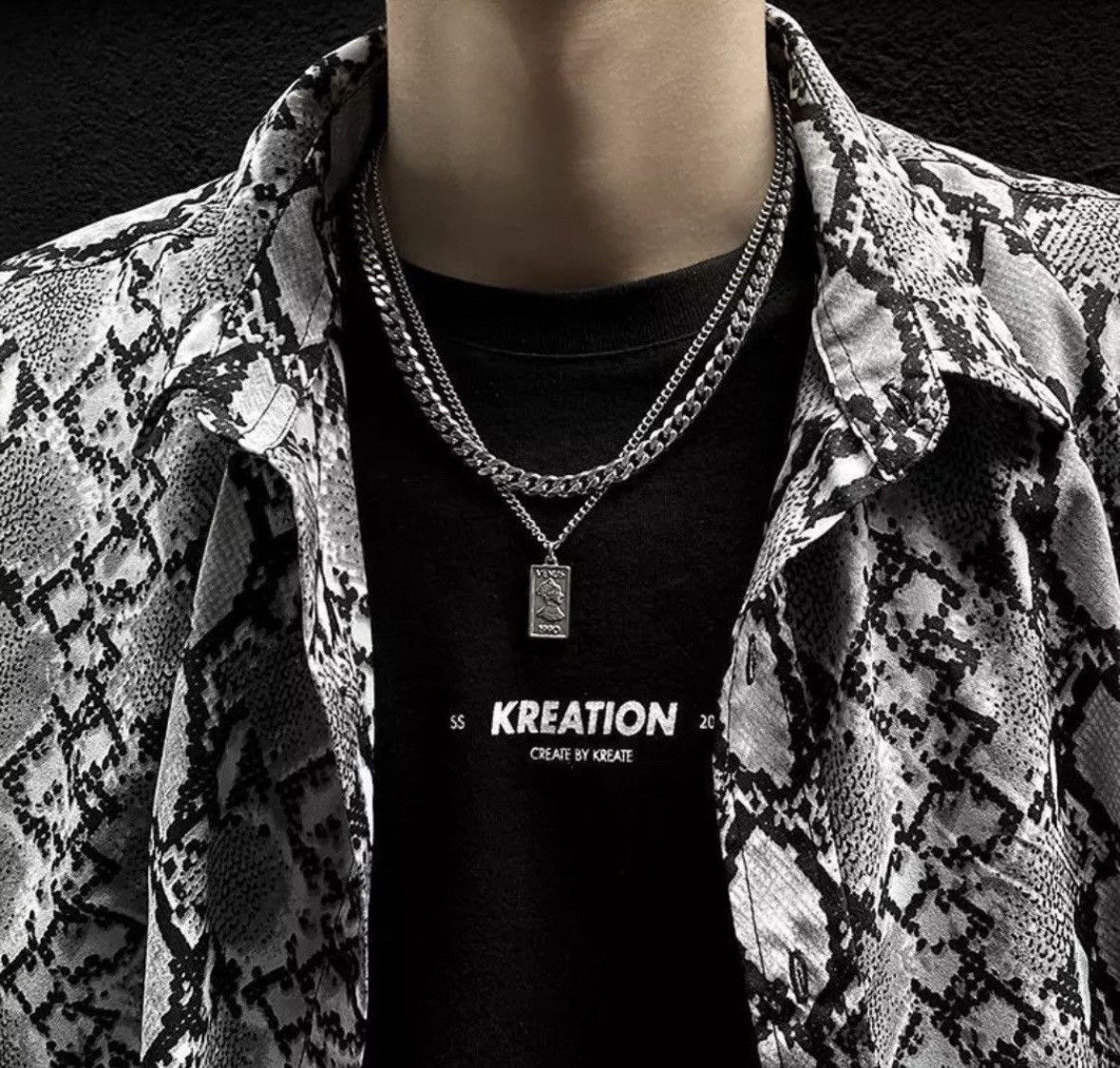 Jewelry × Neckface × Vintage Men's Fashion Neck Accessory Size ONE SIZE - 1 Thumbnail