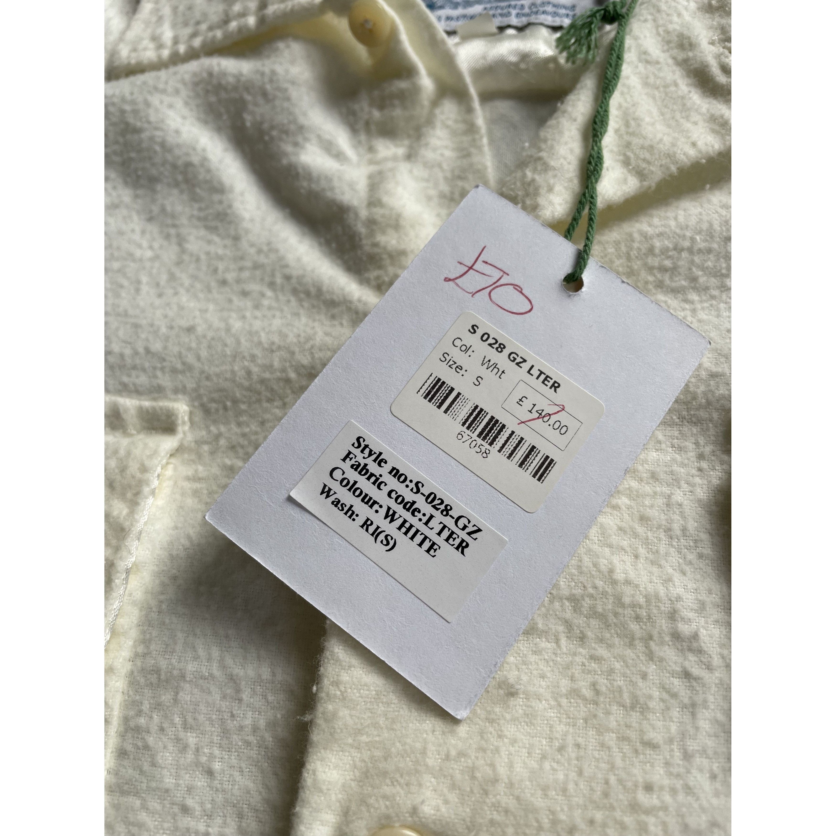 Garbstore Garbstore Cotton Casual Shirt 7363AC Size US S / EU 44-46 / 1 - 3 Thumbnail