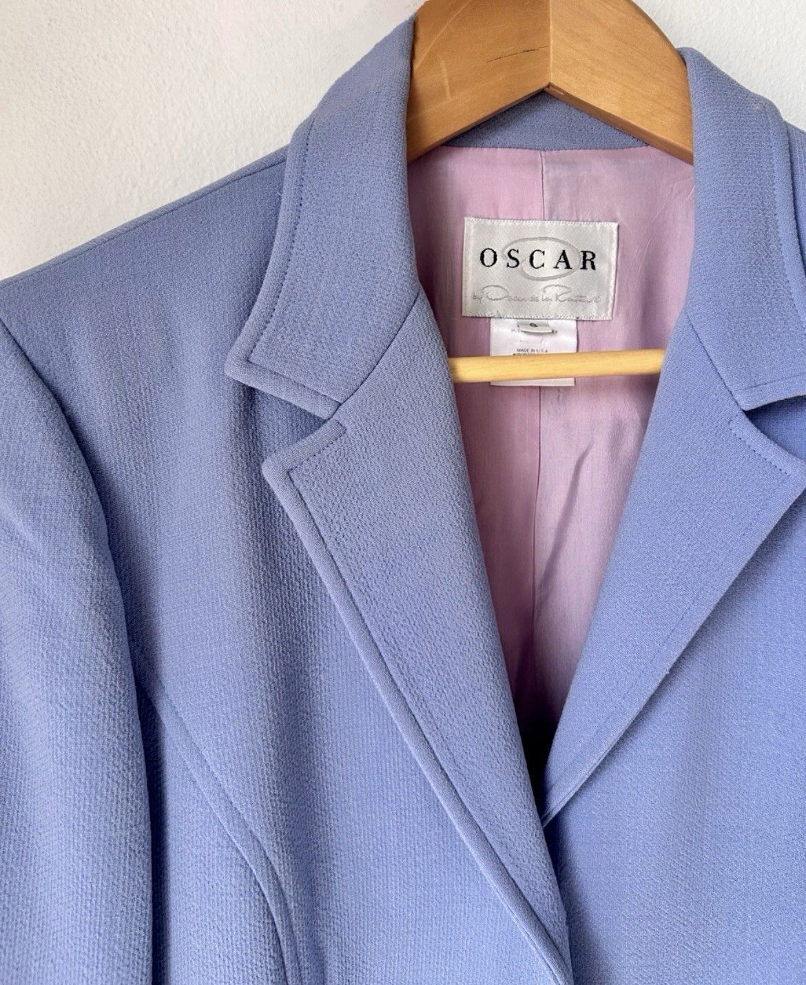 Oscar De La Renta OSCAR DE LA RENTA Womens designer Blazer y2k timeless Size M / US 6-8 / IT 42-44 - 1 Thumbnail