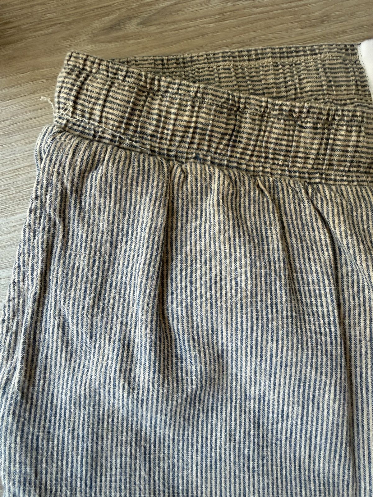 Corridor Corridor Linen/Cotton Striped Pants Size US 30 / EU 46 - 3 Thumbnail