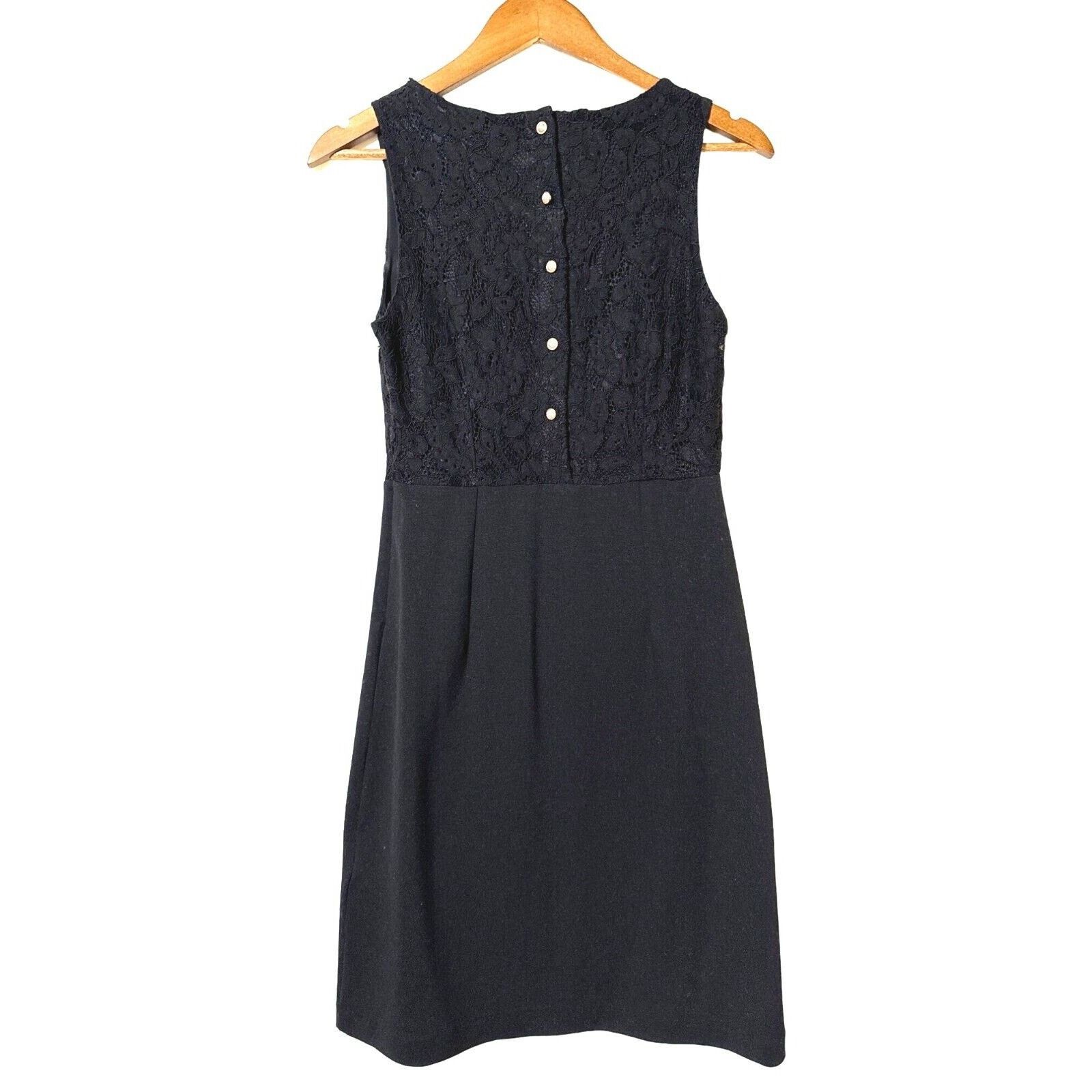 Nicole Miller Nicole Miller Dress Womens 4 Lace Bodice Back Pearl Button Size S / US 4 / IT 40 - 2 Thumbnail