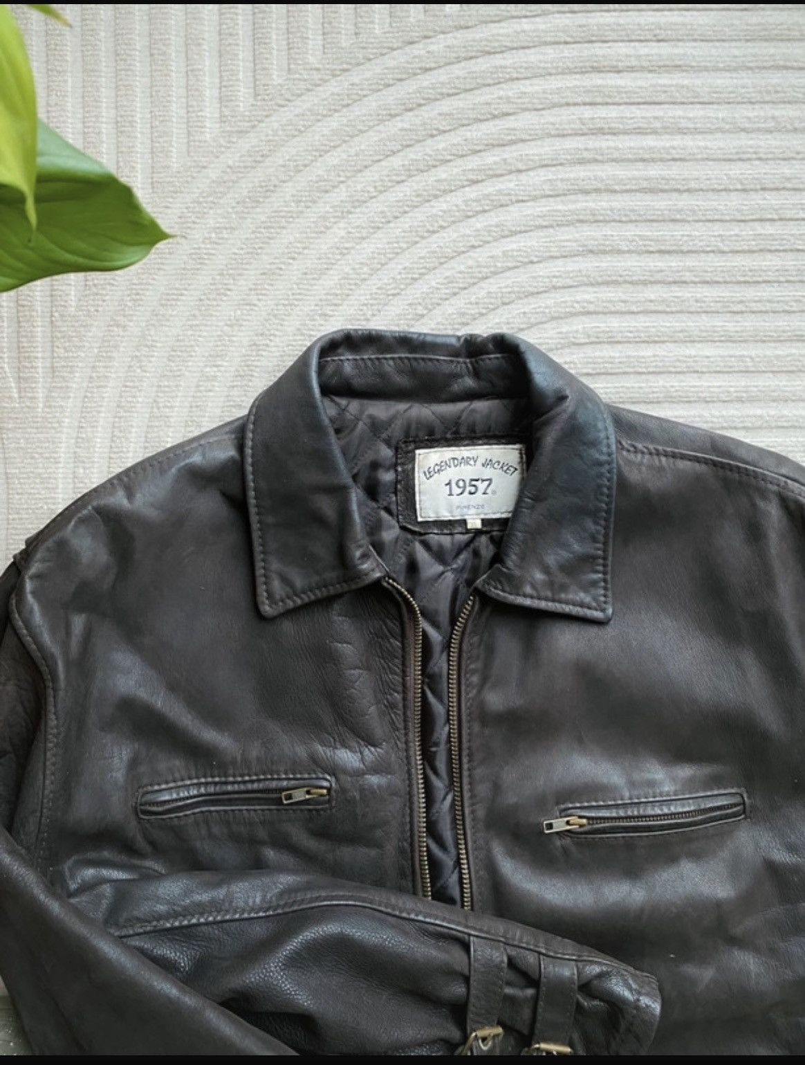 Vintage Vintage Leather Jacket XL Size US XL / EU 56 / 4 - 3 Thumbnail