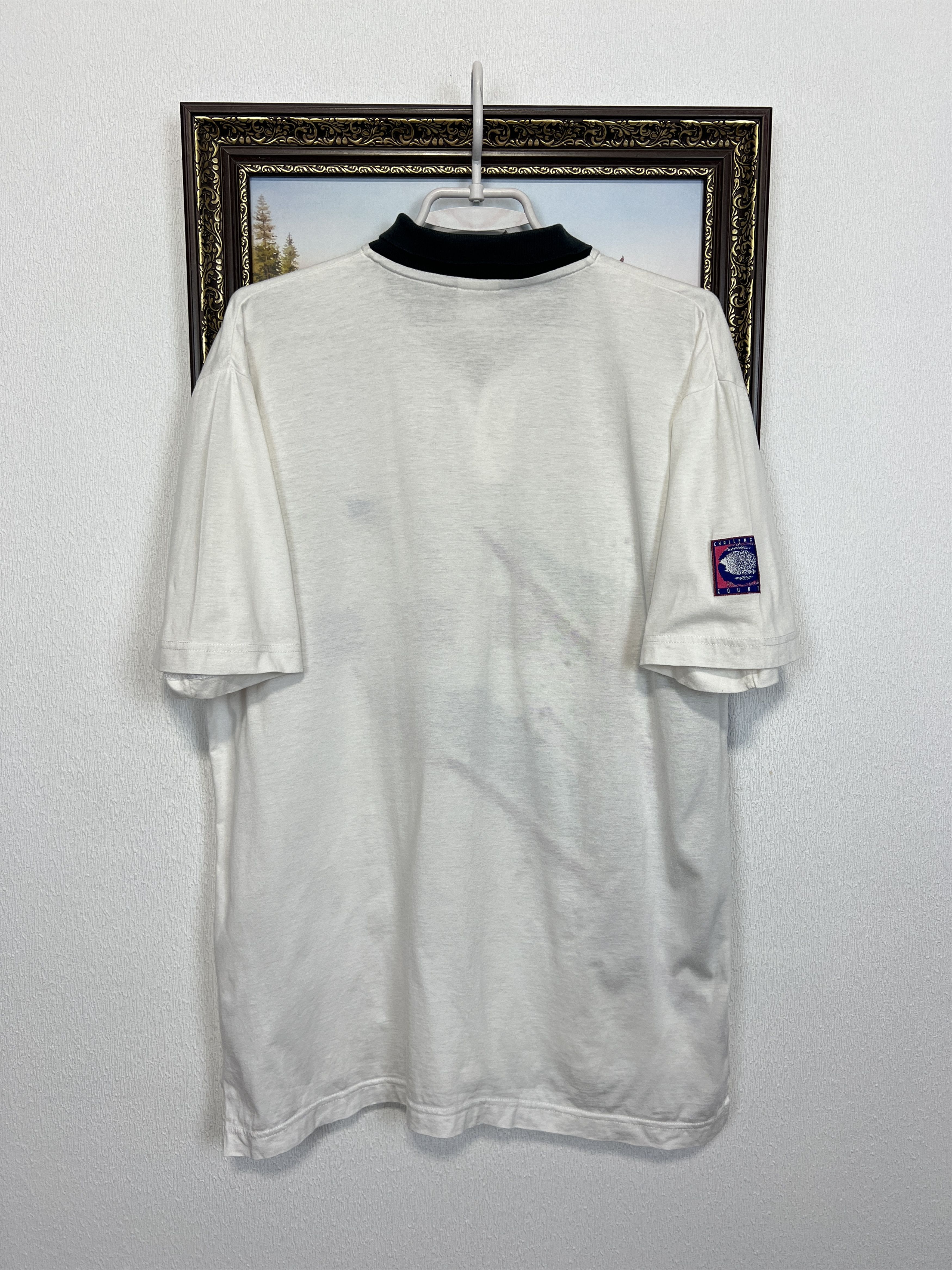 Nike Nike Challenge Court Andre Agassi Shirt Tennis Polo Rare Size US M / EU 48-50 / 2 - 8 Thumbnail