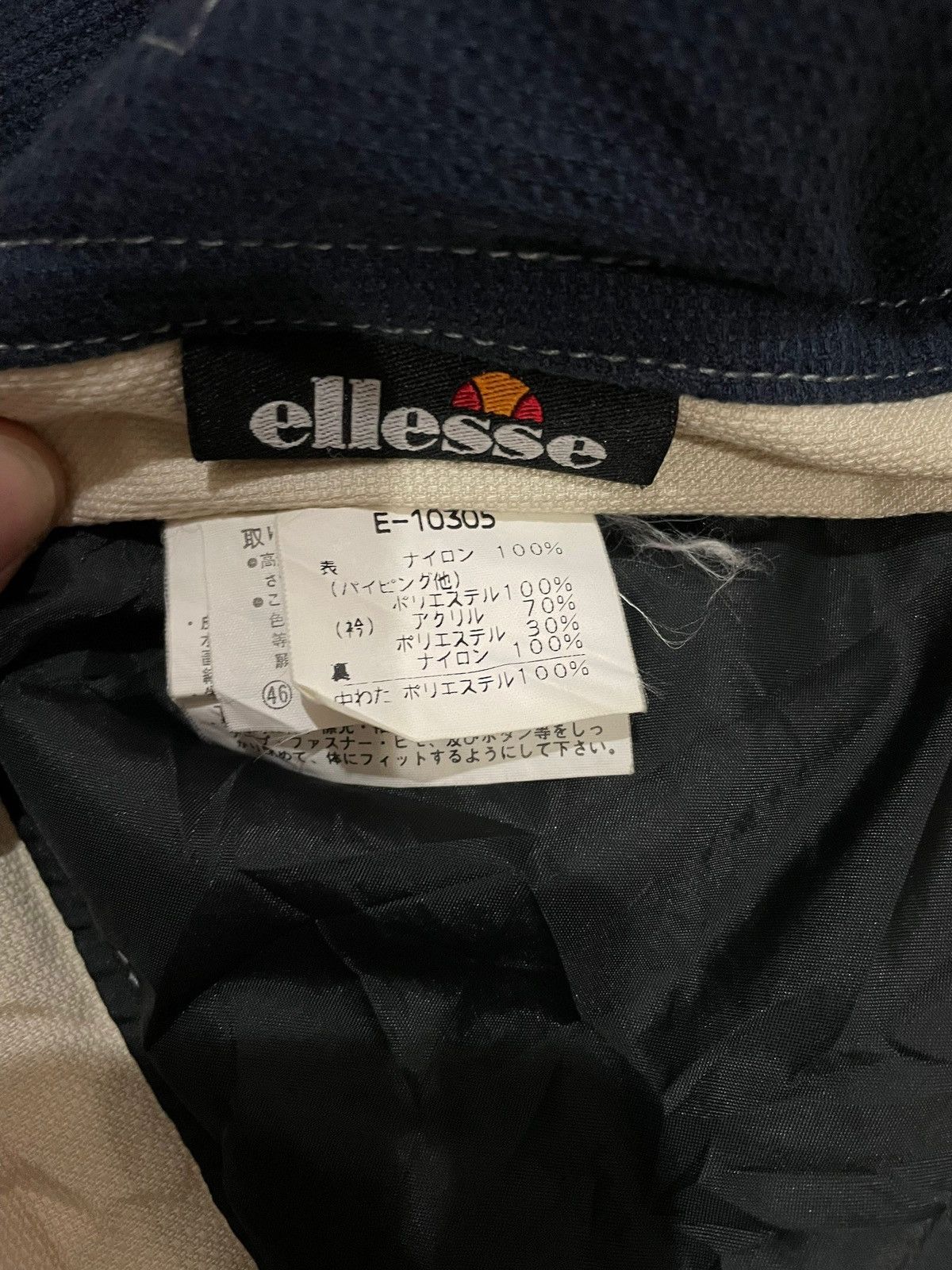Ellesse 90s Vtg ELLESE Thermal Multi-pocket Half-zip Winter Jacket Size US M / EU 48-50 / 2 - 17 Thumbnail
