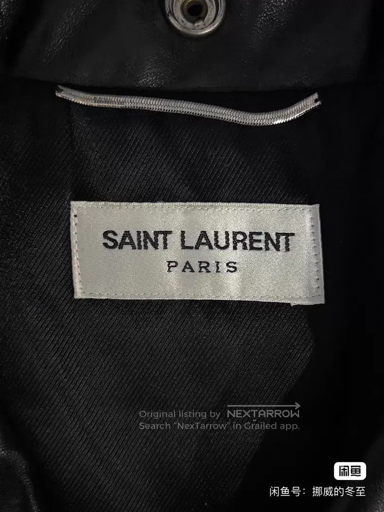 Saint Laurent Paris Saint Laurent Paris Lamb Leather Biker Leather Jacket i Size US M / EU 48-50 / 2 - 4 Thumbnail