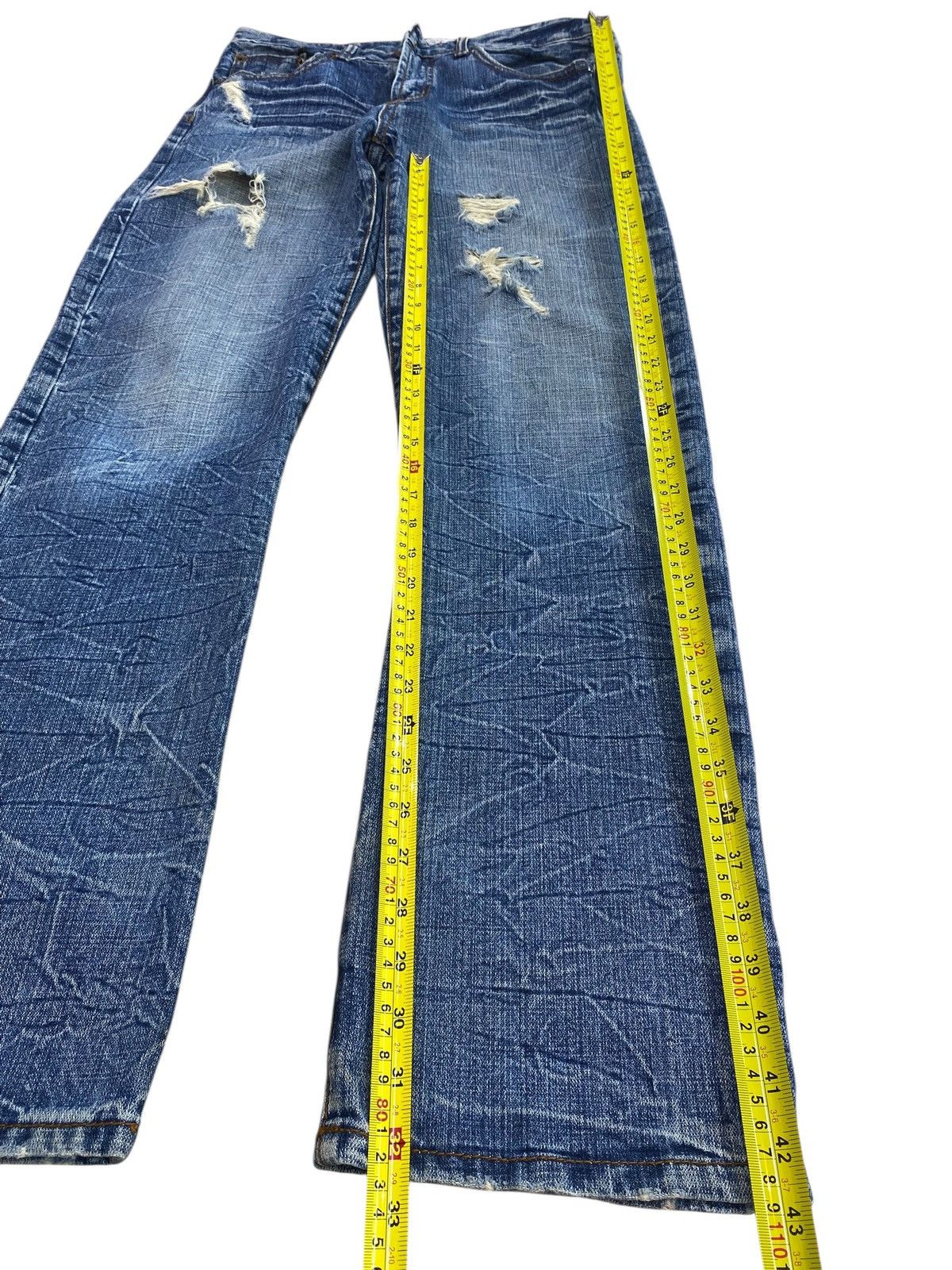 Ciaopanic Ciaopanic Artisan Distressed Stye Loose Jeans Size US 32 / EU 48 - 7 Thumbnail
