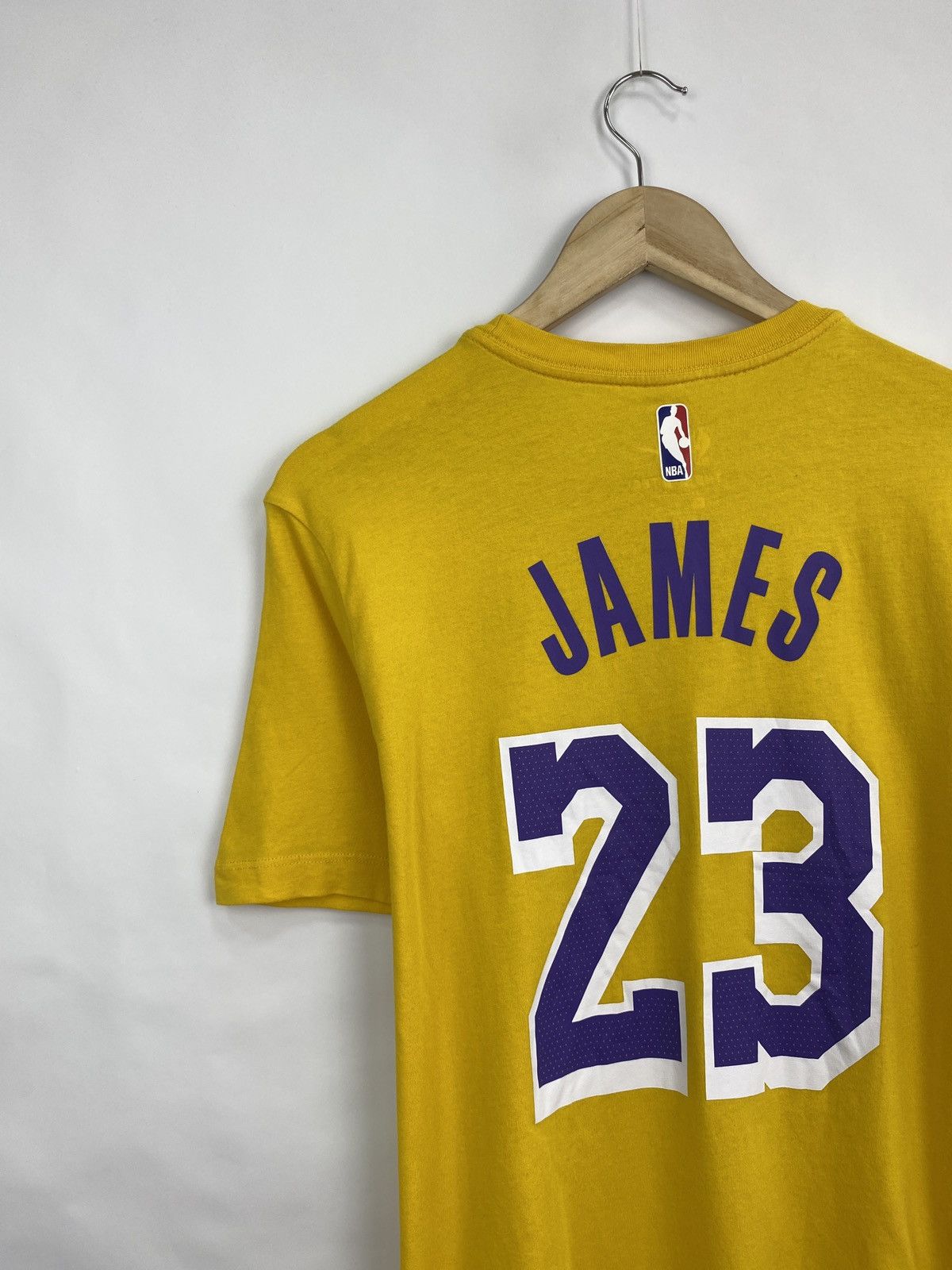 NBA 🇺🇸 Y2K Nike Lebron James 23 L. A. Lakers T-Shirt Y2K Just Don Size US M / EU 48-50 / 2 - 10 Thumbnail