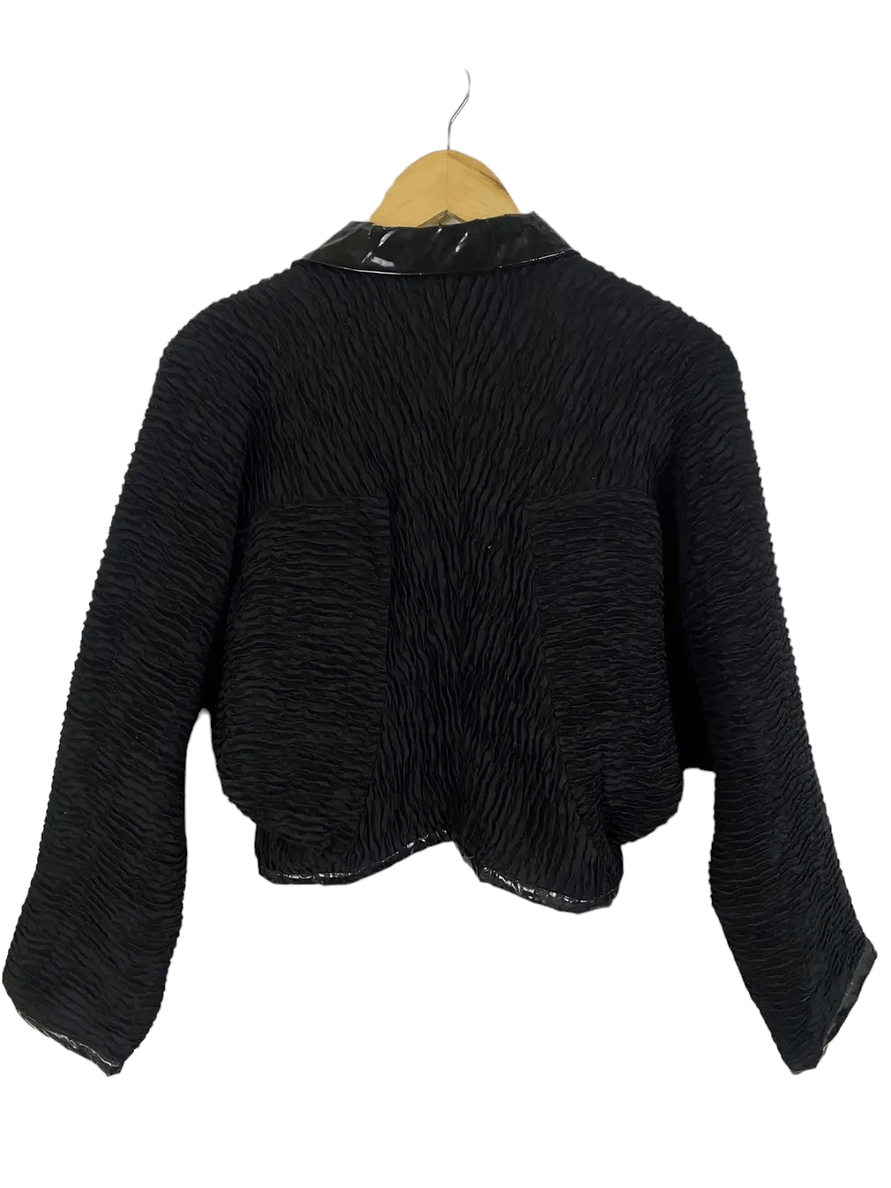 Comme des Garcons Homme Plus AD Winter Comme Des Garcons Pleating Wool/Silk Jacket Size S / US 4 / IT 40 - 2 Thumbnail