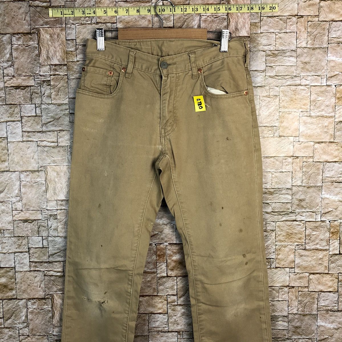 Levi's 505 Levis vintage Brown Pants #A720 Size US 29 - 2 Thumbnail