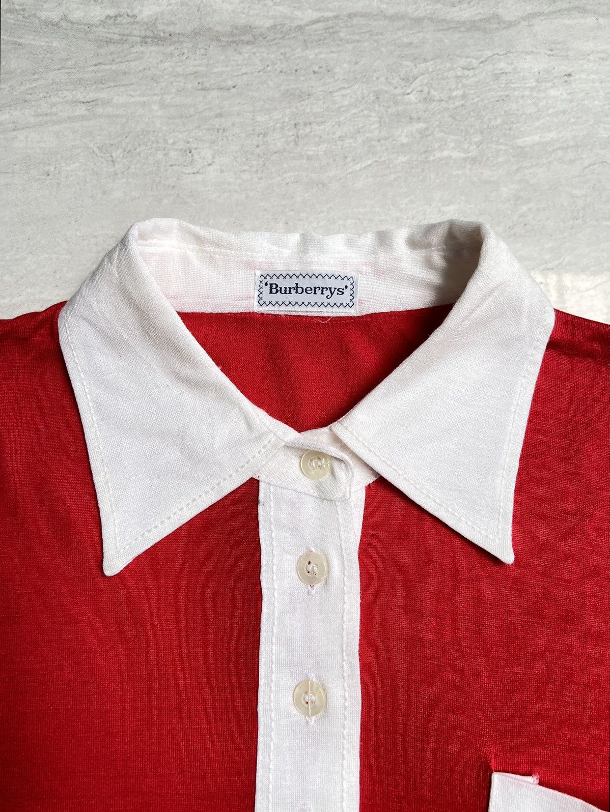 Burberry BURBERRYS Red T-shirt Size US XS / EU 42 / 0 - 10 Thumbnail