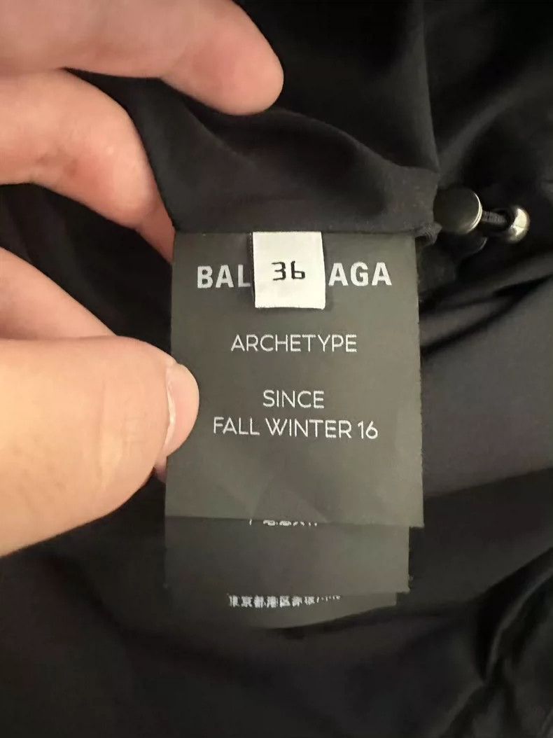 Balenciaga Balenciaga Swing Parka with Embroidered Logo-2505 Size XS / US 0-2 / IT 36-38 - 4 Thumbnail