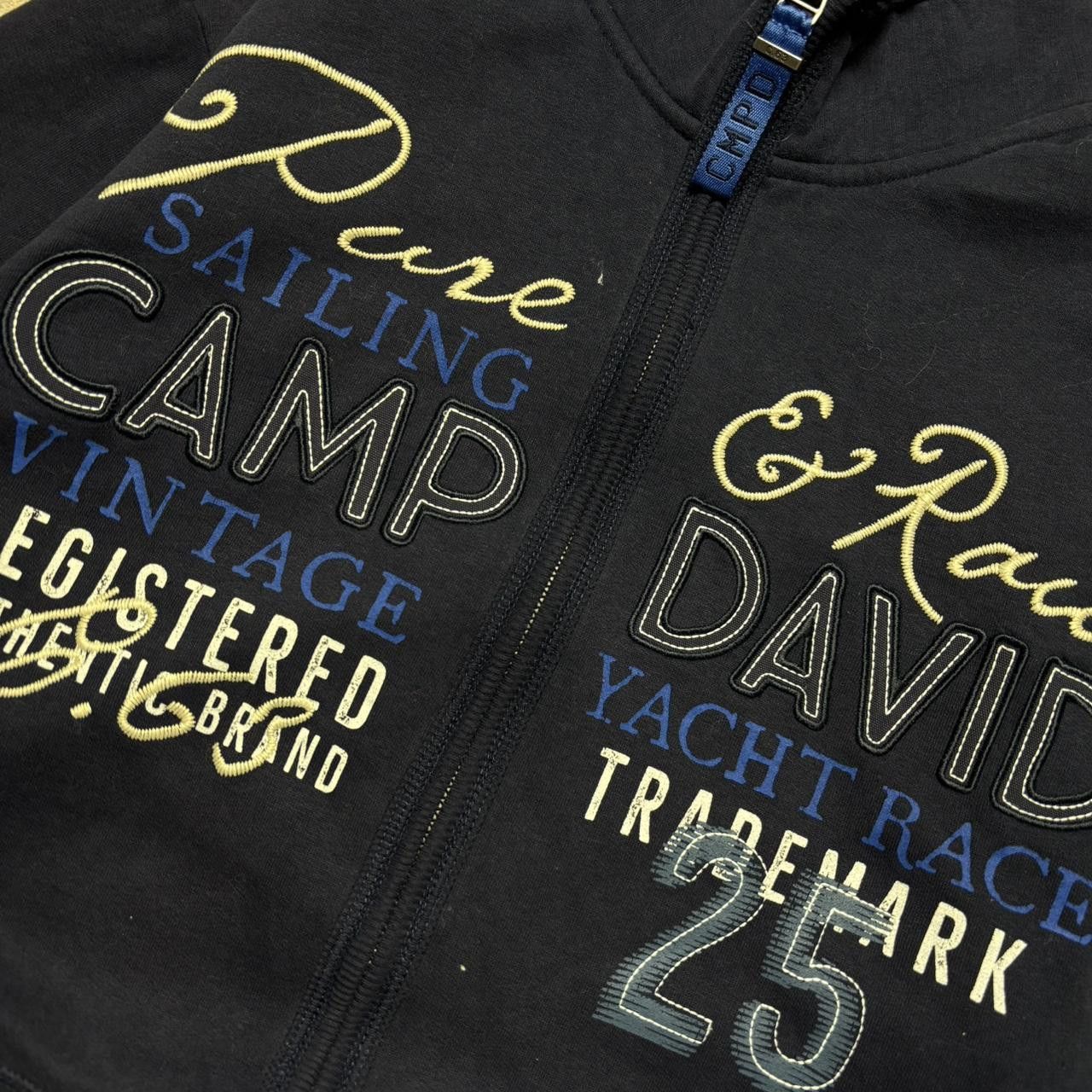 Camp David 00s Camp David Embroidered Sweatshirt Navy XXL Size US XXL / EU 58 / 5 - 3 Thumbnail