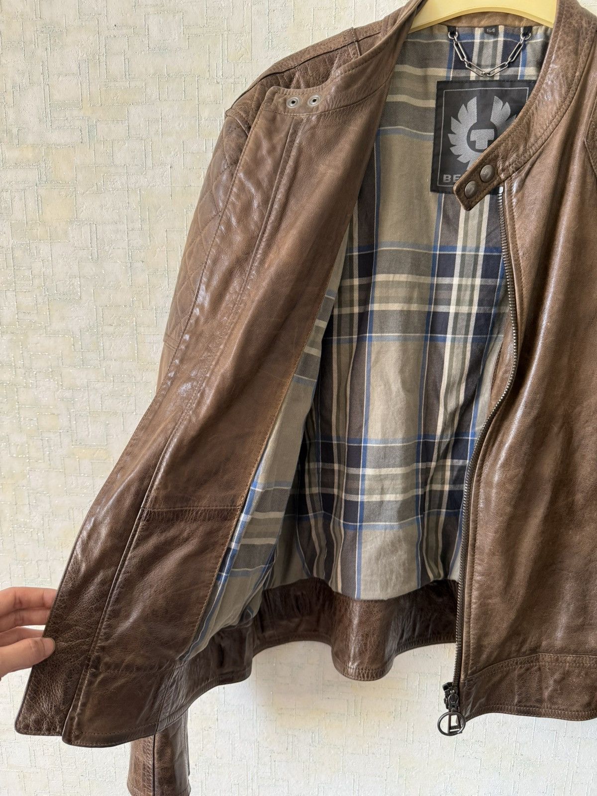 Belstaff Belstaff Moto Leather Brown Jacket Size US L / EU 52-54 / 3 - 15 Thumbnail