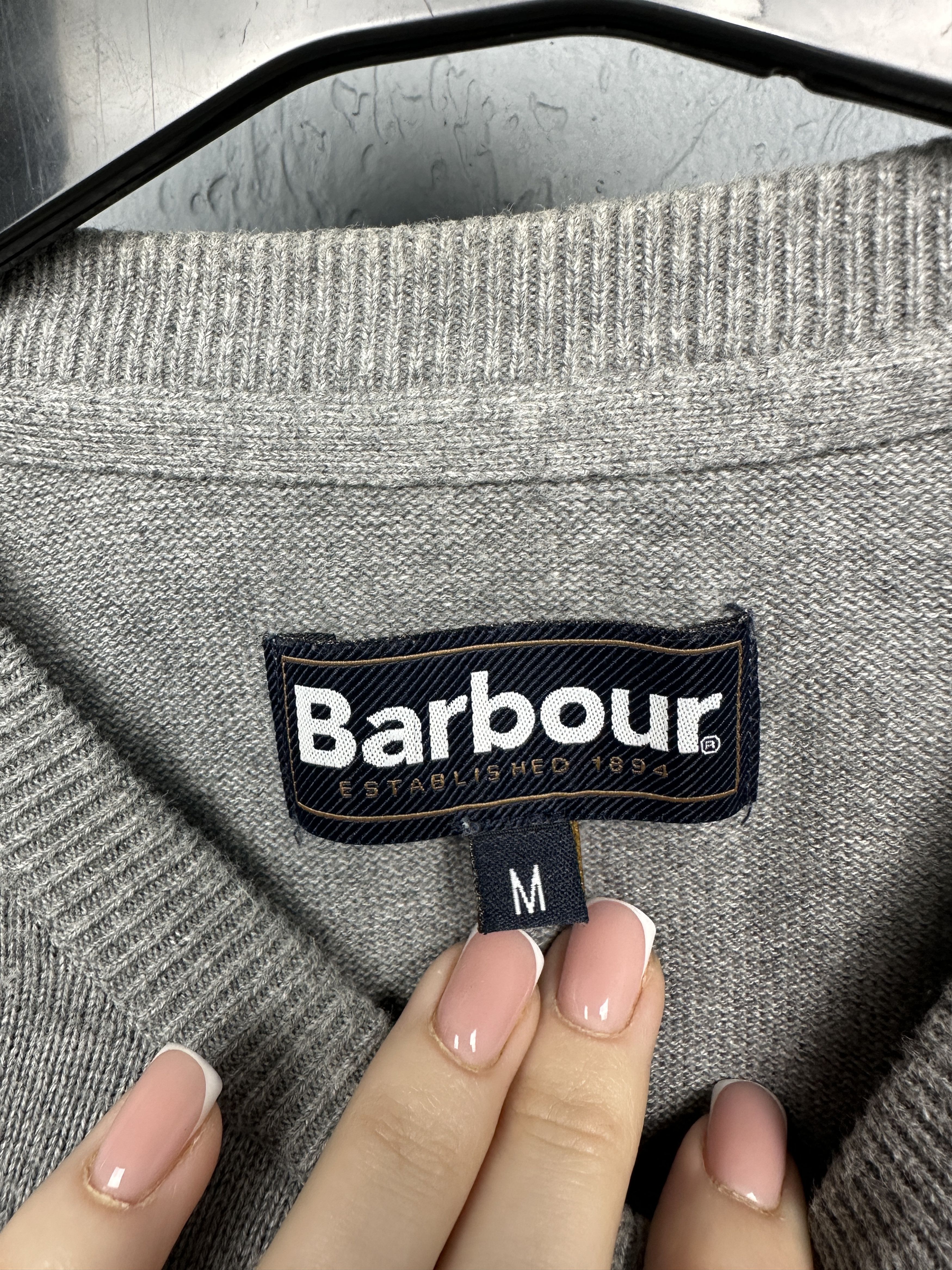 Barbour × Vintage Barbour Vintage Mens Crew Neck Sweater Size US M / EU 48-50 / 2 - 4 Thumbnail