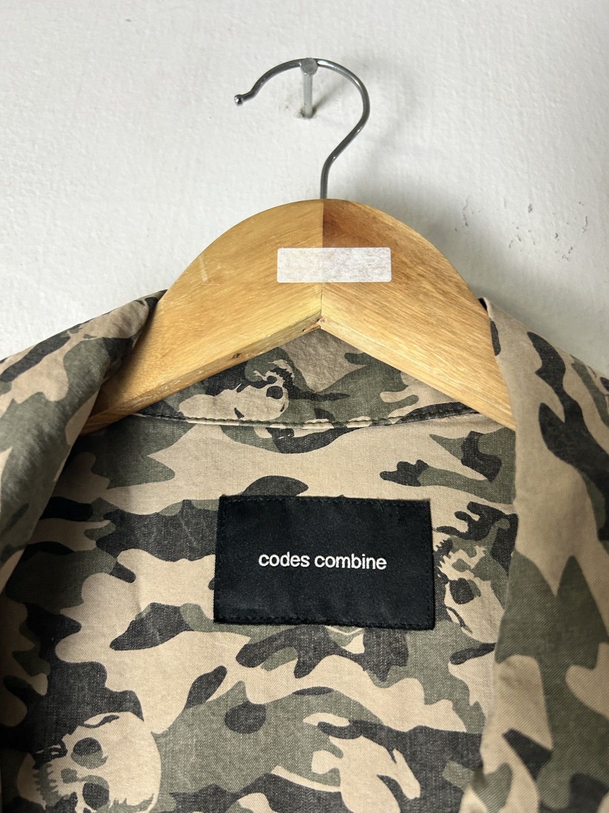 Codes Combine Codes Combine Skull Punk Design Army Jacket - number nine Size US L / EU 52-54 / 3 - 7 Thumbnail