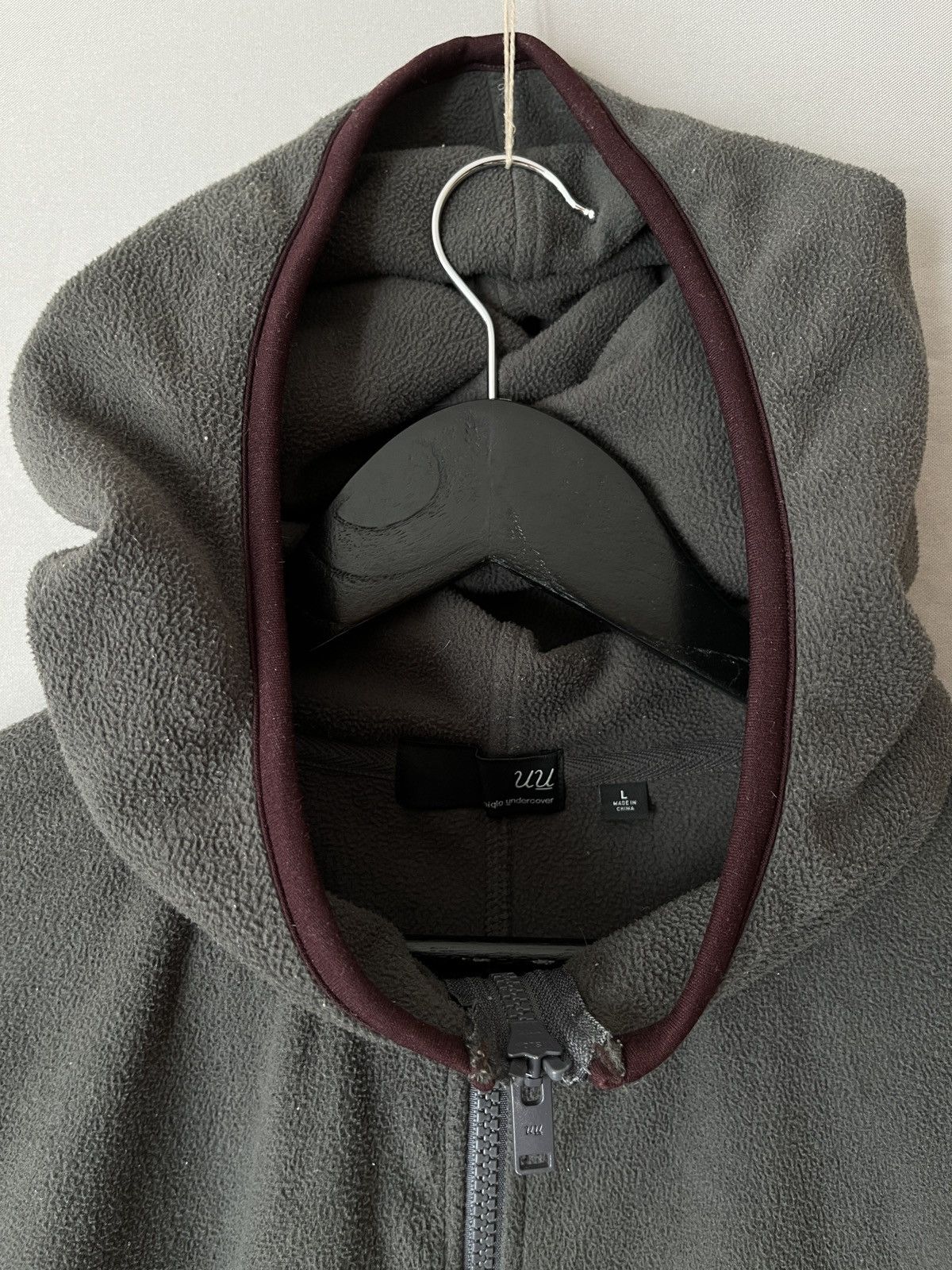 Jun Takahashi Undercover x UU uniqlo Fleece Hooded Jacket Size US L / EU 52-54 / 3 - 5 Thumbnail