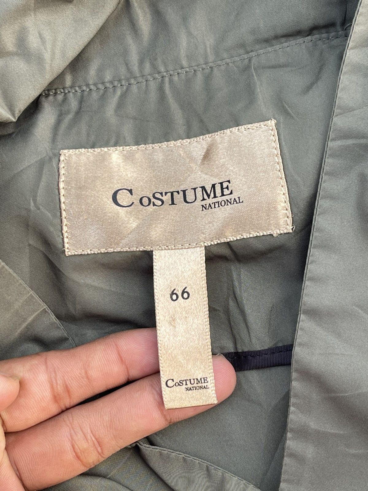 Costume National 🔥 COSTUME NATIONAL ITALY OG EMBROIDERED UTILITY VEST JACKET Size S / US 4 / IT 40 - 14 Thumbnail