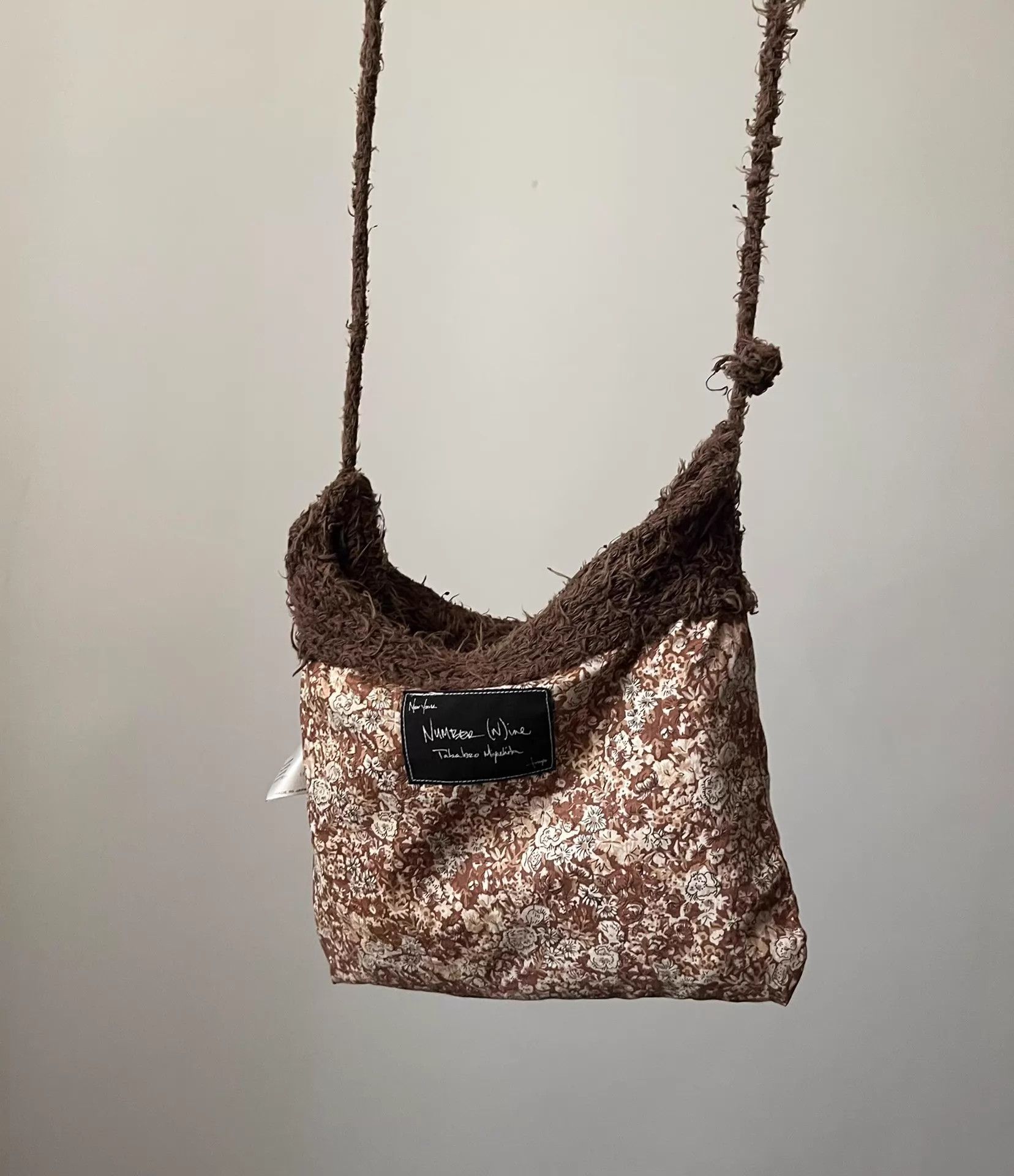 Number (N)ine Number Nine 03AW Grunge Knit Crossbody Bag Size ONE SIZE - 5 Thumbnail