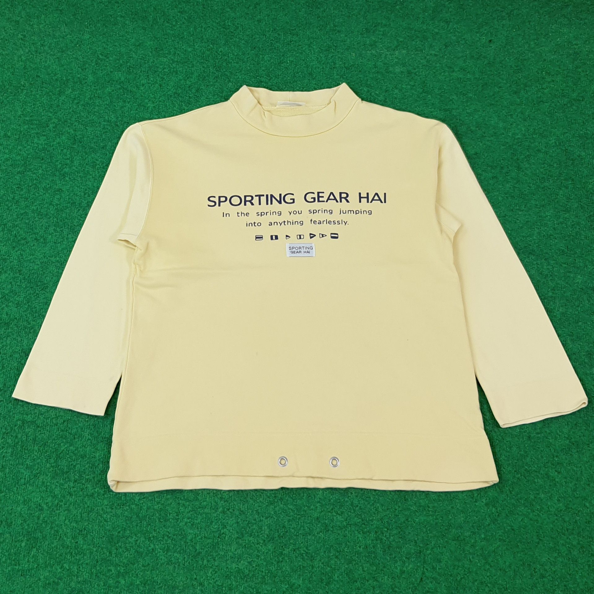 Hai Sporting Gear Vintage Hai Sporting Gear by Issey Miyake Sweatshirt C242N13 Size US M / EU 48-50 / 2 - 1 Thumbnail