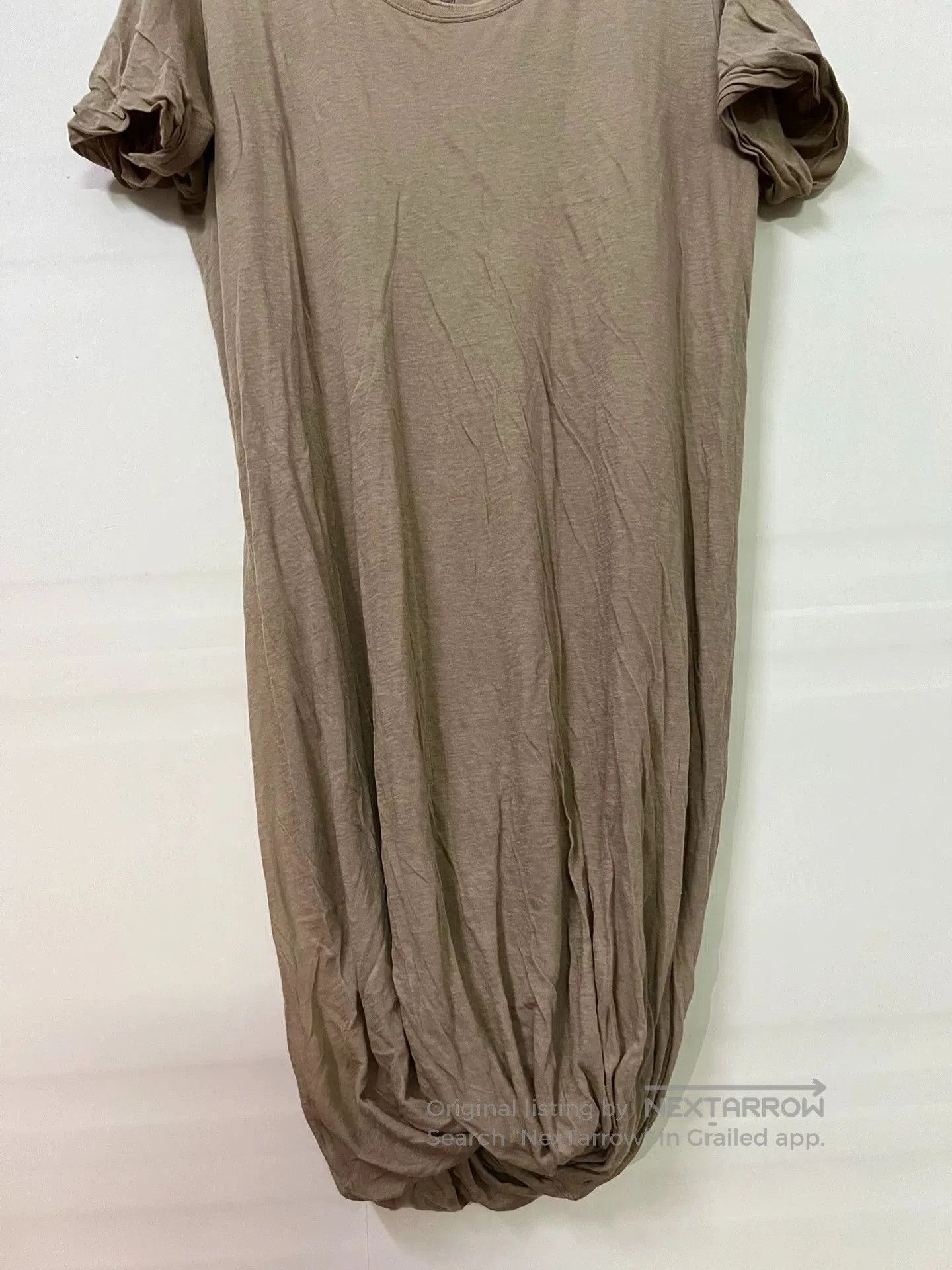 Rick Owens Rick Owens Layered Spiral Short Sleeve Tee. Size XS / US 0-2 / IT 36-38 - 3 Thumbnail