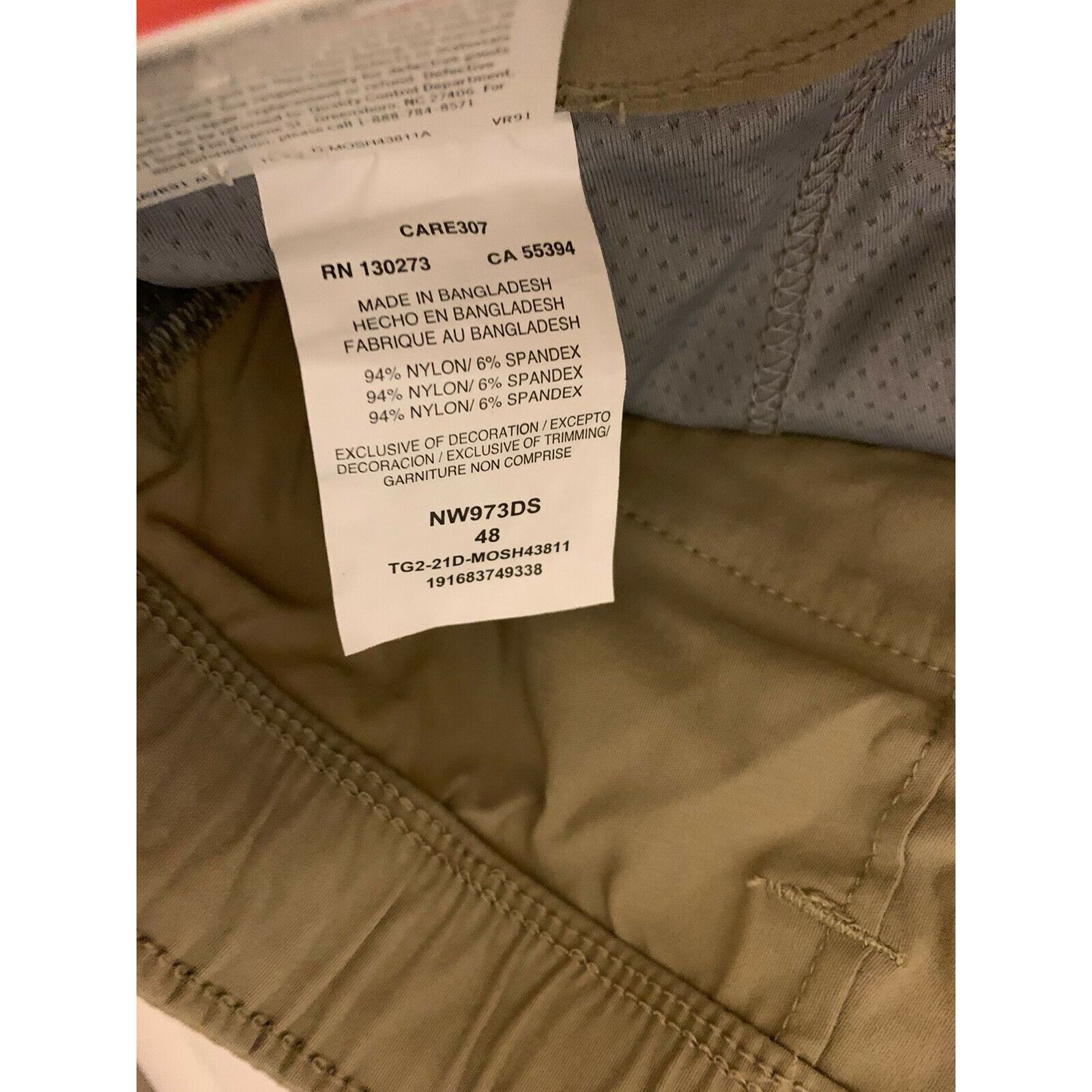 Wrangler New Wrangler Hiker Men’s Sz 48 Shorts Khaki NWT Size US 44 / EU 60 - 2 Thumbnail