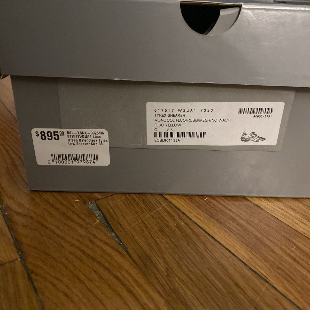 Balenciaga BALENCIAGA TYREX DEADSTOCK Size US 5.5 / IT 35.5 - 9 Thumbnail
