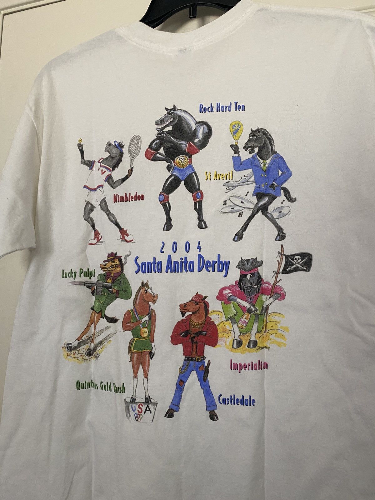 Anvil 2004 Santa Anita Derby Tee Size US L / EU 52-54 / 3 - 1 Thumbnail