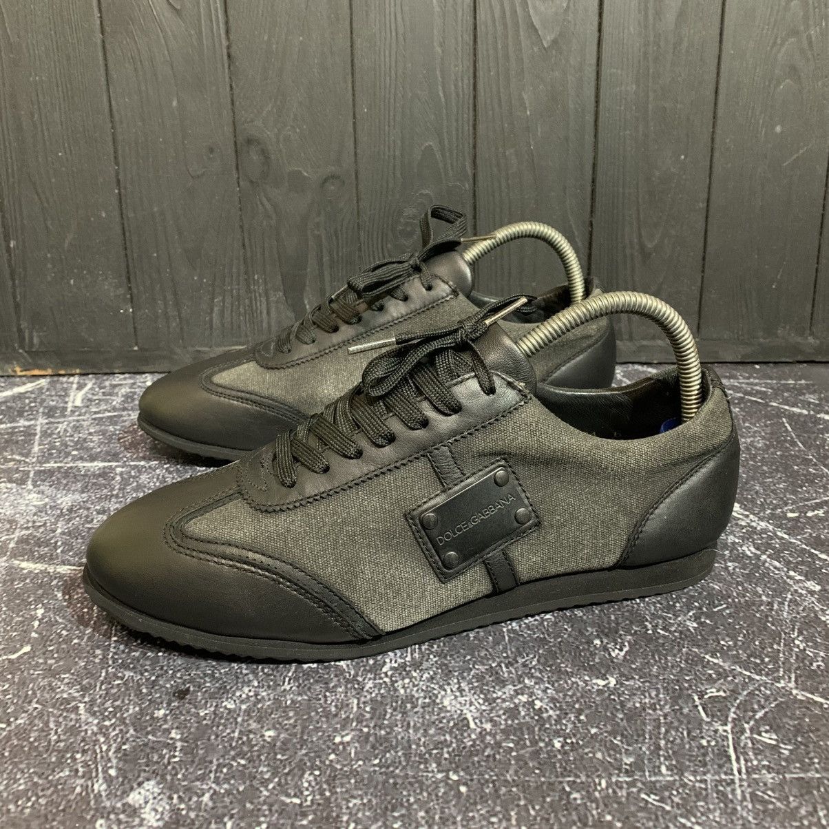 Dolce & Gabbana Dolce & Gabbana Men’s Leather Sneakers Size 6 Size US 6 / EU 39 - 4 Thumbnail
