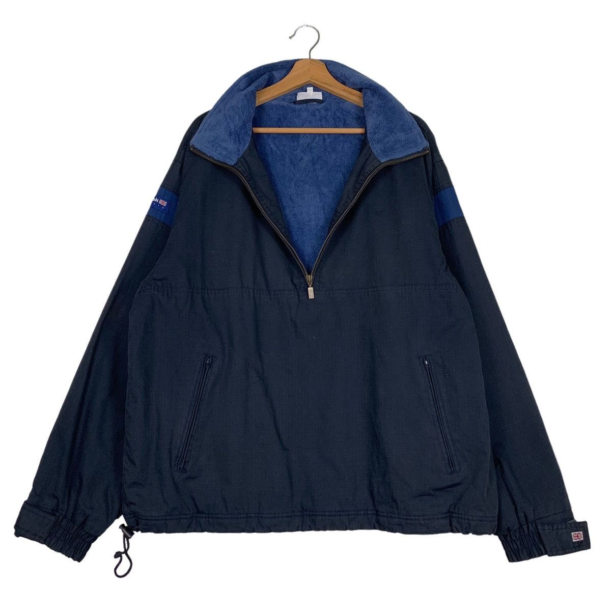 Reebok REEBOK CLASSIC Half Zip Turtle Neck Pullover Jacket 0399-C18 Size US L / EU 52-54 / 3 - 10 Thumbnail