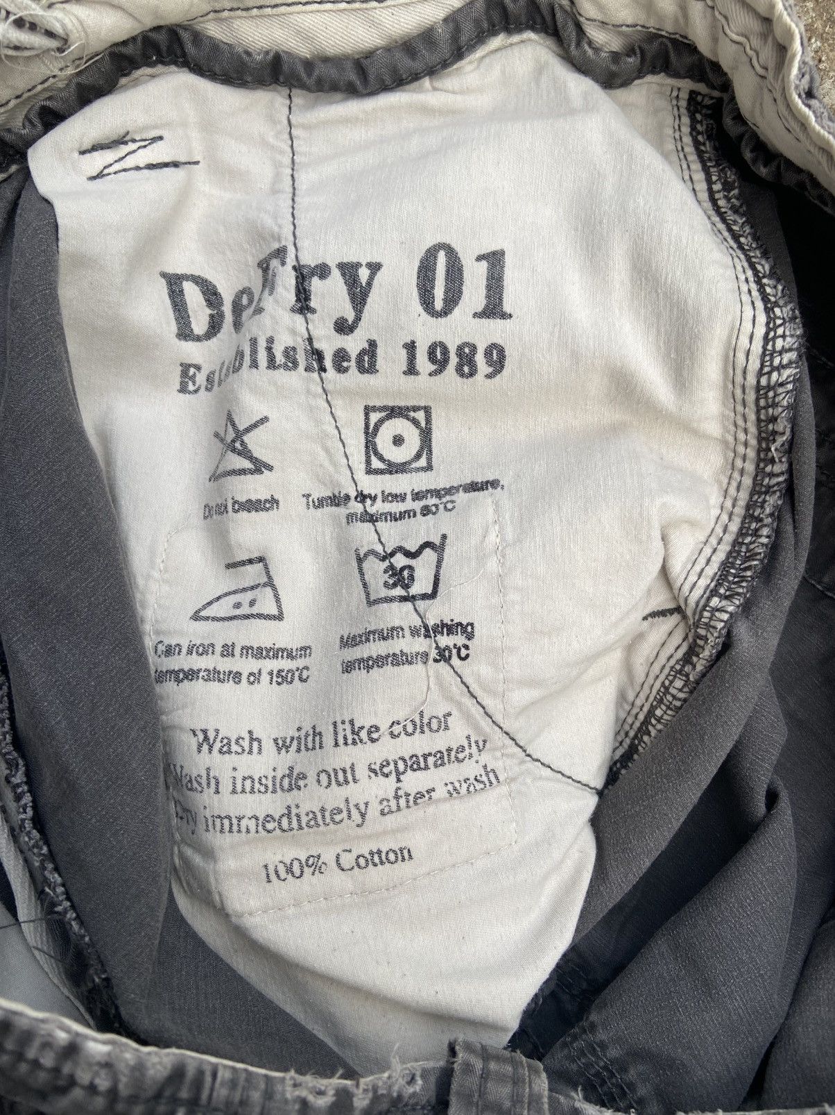 Japanese Brand × Vintage Vintage Cargo Defry 01 Size US 32 / EU 48 - 4 Thumbnail