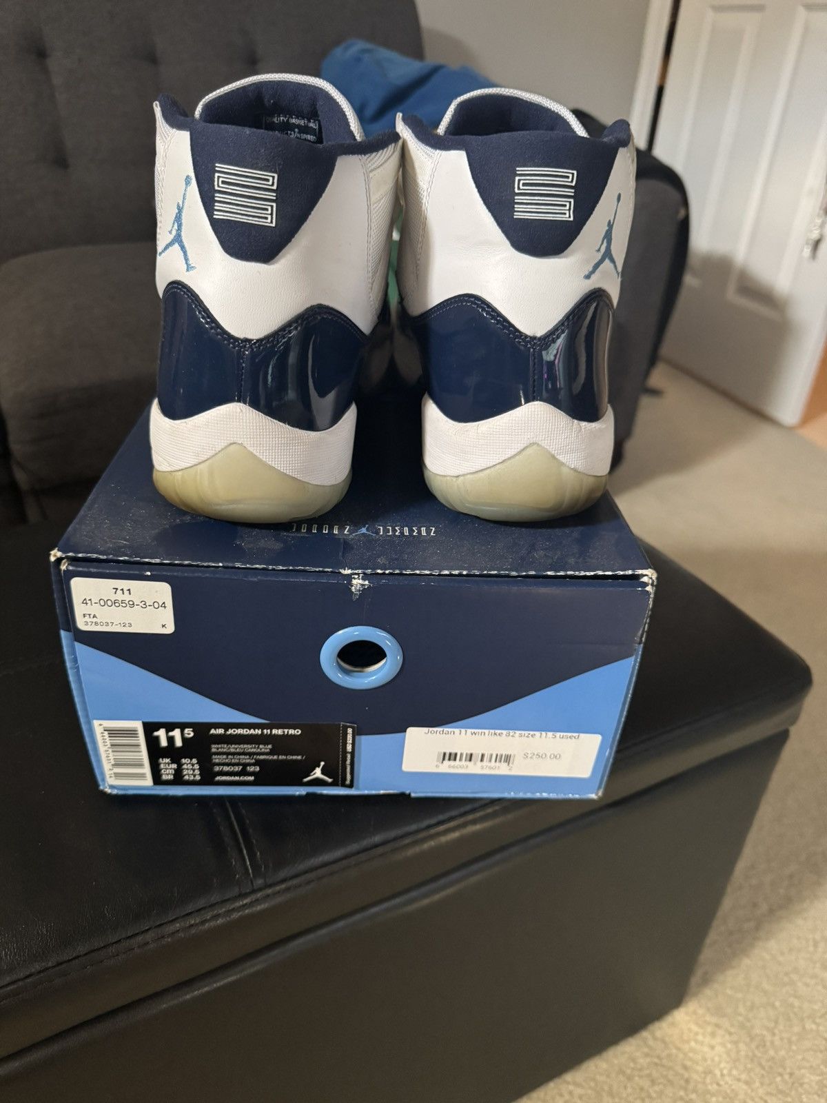 Jordan Brand Jordan 11 “ win like 82 “ Size US 11.5 / EU 44-45 - 4 Thumbnail