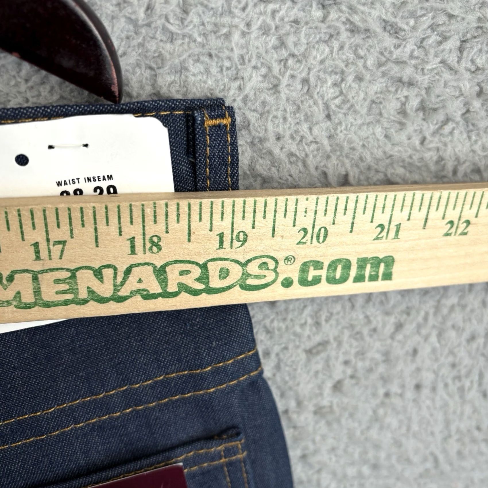 Vintage VINTAGE Big Ben Jeans Mens 38x29 Dark Blue Deadstock NEW Denim Straight Pockets USA Western Work Jeans Men Regular 29 In Inseam Size US 38 / EU 54 - 4 Thumbnail