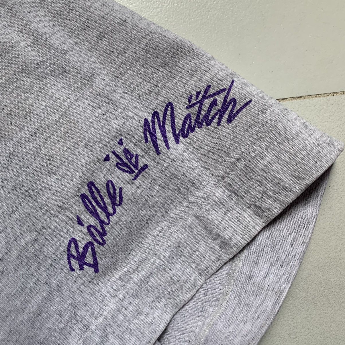 Vintage Vintage 1990 Balle De Match Promo T-Shirt Size US M / EU 48-50 / 2 - 6 Thumbnail