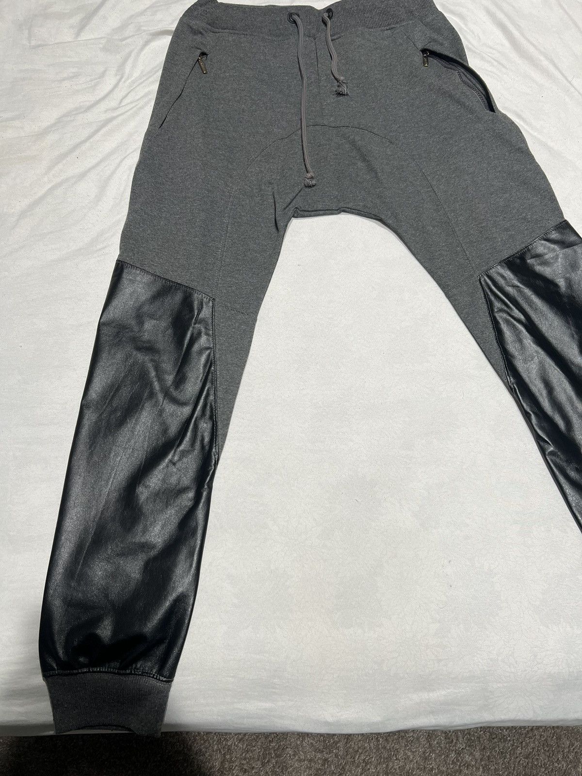 American Stitch American Stitch leather sweatpants Size US 30 / EU 46 - 2 Thumbnail