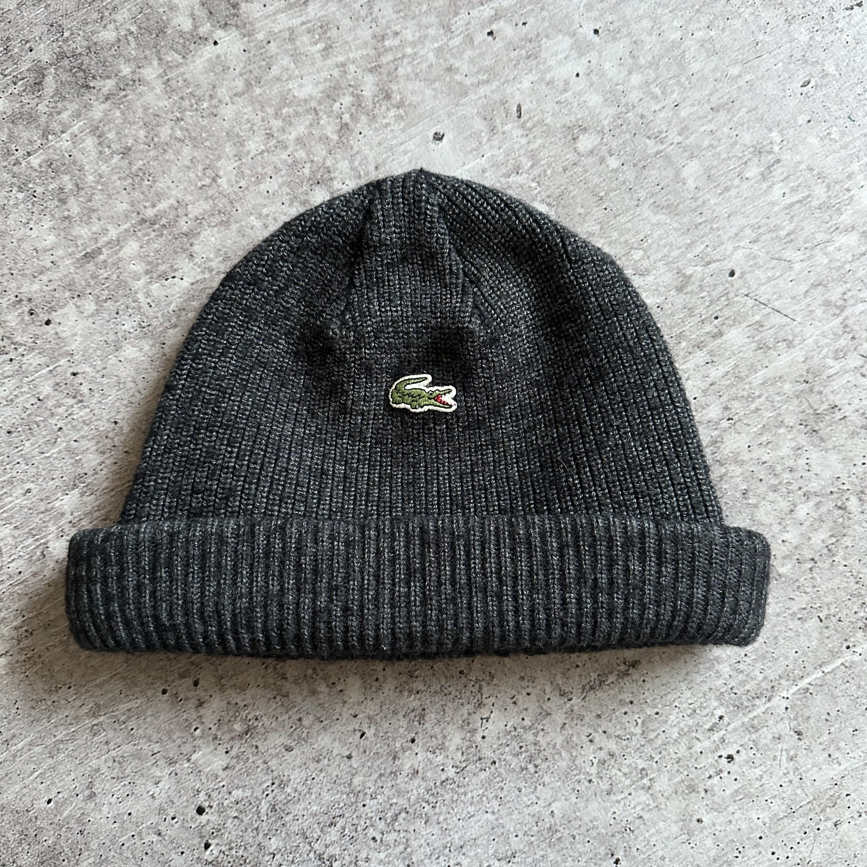 Lacoste Lacoste Chemise Vintage Beanie hat Made in France 🇫🇷 Size ONE SIZE - 1 Thumbnail