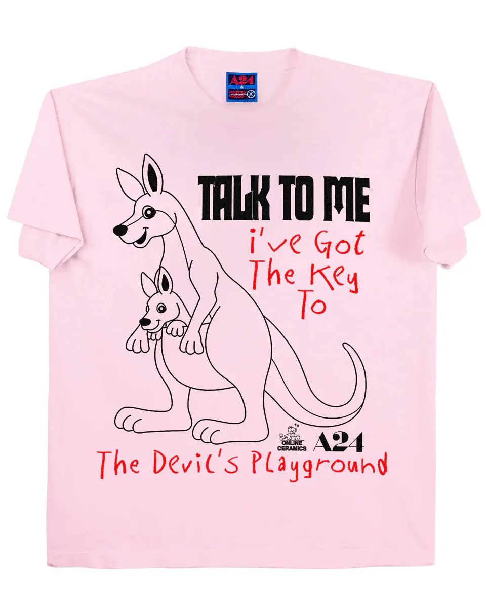 A24 × Online Ceramics Talk to Me "The Devil's Playground" Tee Size US L / EU 52-54 / 3 - 1 Thumbnail