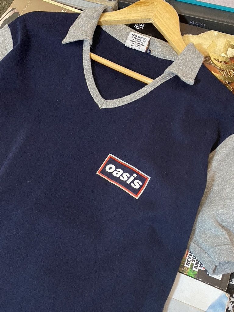Band Tees 90s Vintage Oasis Collared Style Band T Shirt Size US M / EU 48-50 / 2 - 8 Thumbnail