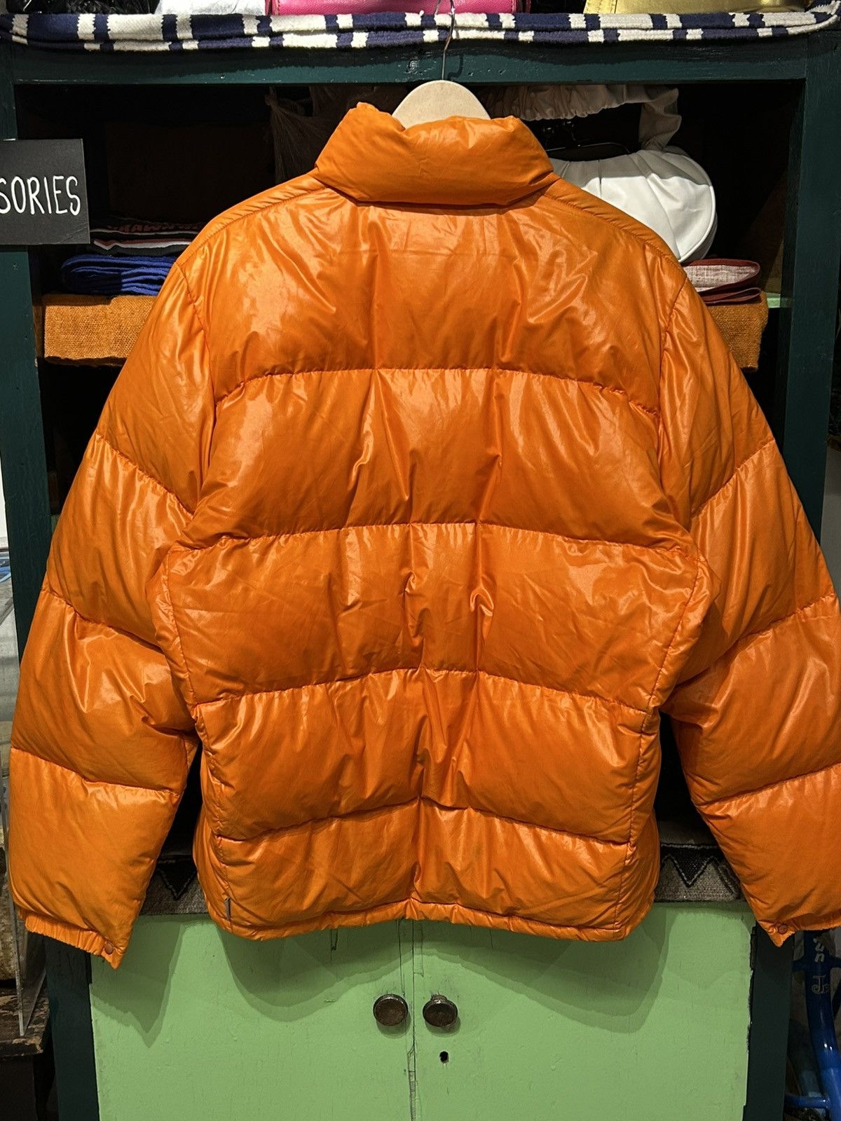 Moncler Grenoble Moncler Grenoble Orange Synthetic Puffer Jacket Size US L / EU 52-54 / 3 - 2 Thumbnail