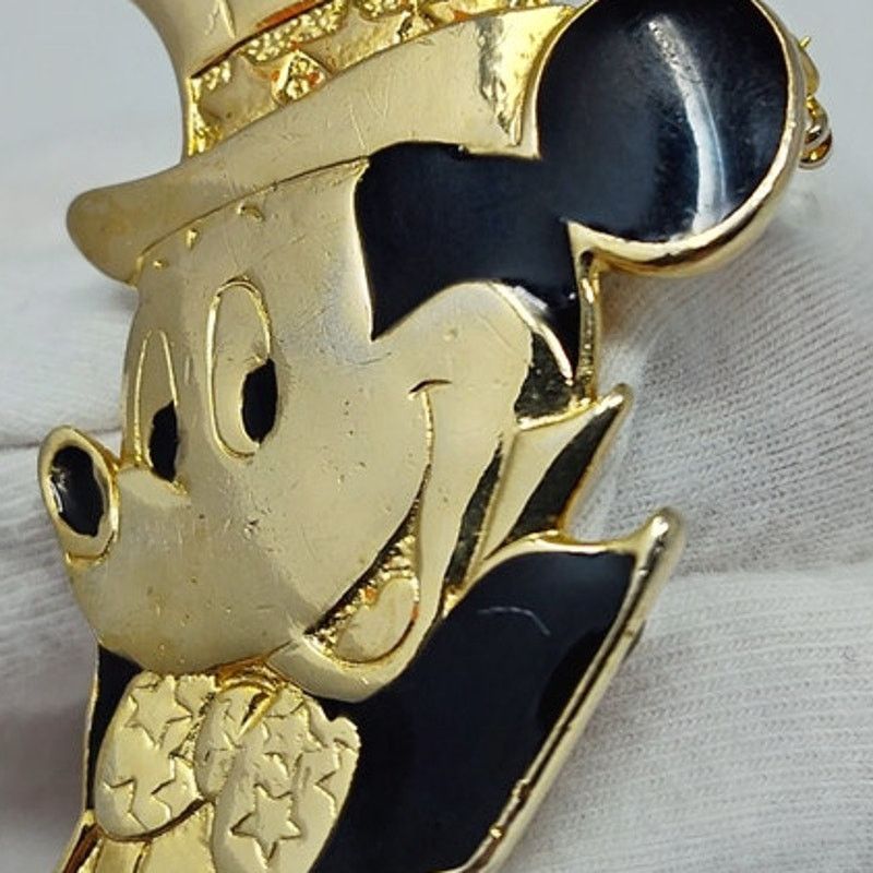 Disney Rare Vintage Disney Mickey Mouse Star Hat Brooch Size ONE SIZE - 2 Thumbnail