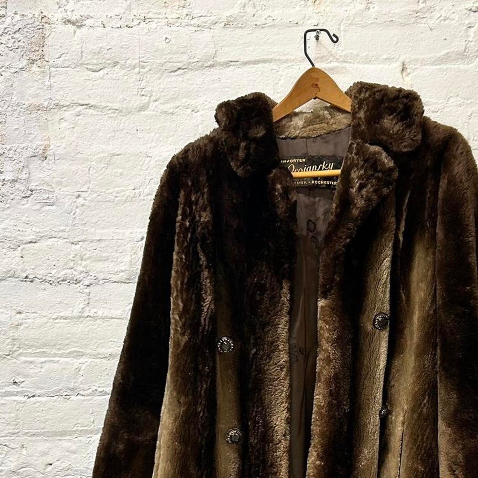 Other Genuine Fur Full Length Coat (M) Size M / US 6-8 / IT 42-44 - 3 Thumbnail