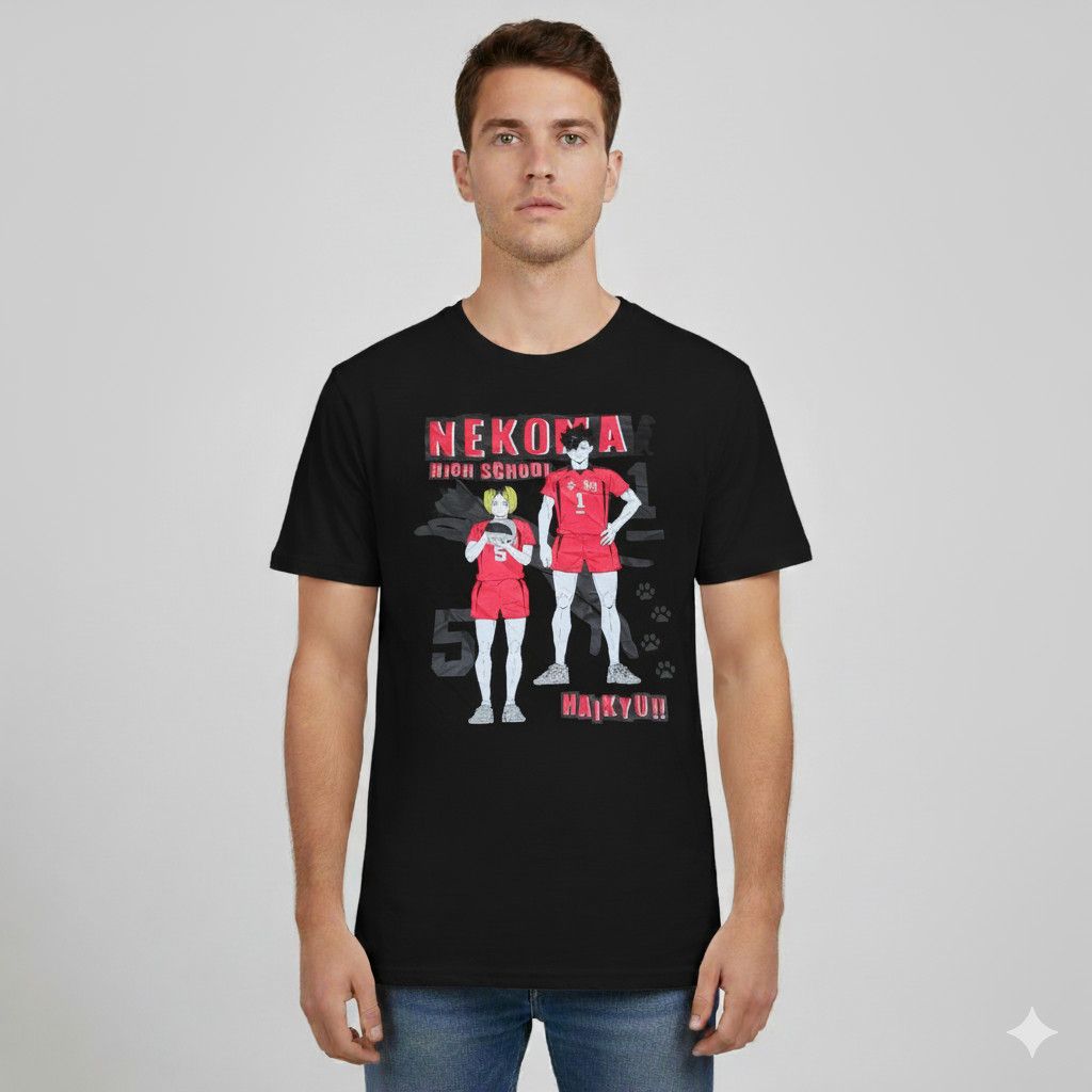 Other Haikyu Nekoma High School Volleyball Club anime shirt Size US L / EU 52-54 / 3 - 1 Thumbnail