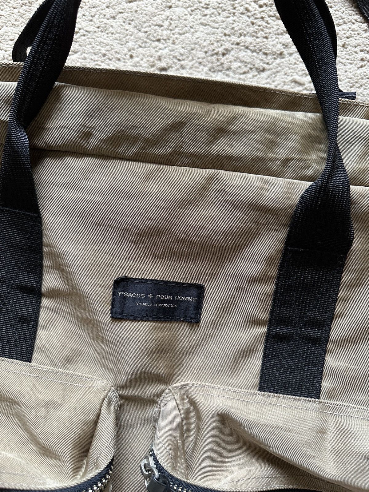 Yohji Yamamoto 1990s YSACCS POUR HOMME YOHJI YAMAMOTO Nylon Duffle Bag Size ONE SIZE - 4 Thumbnail