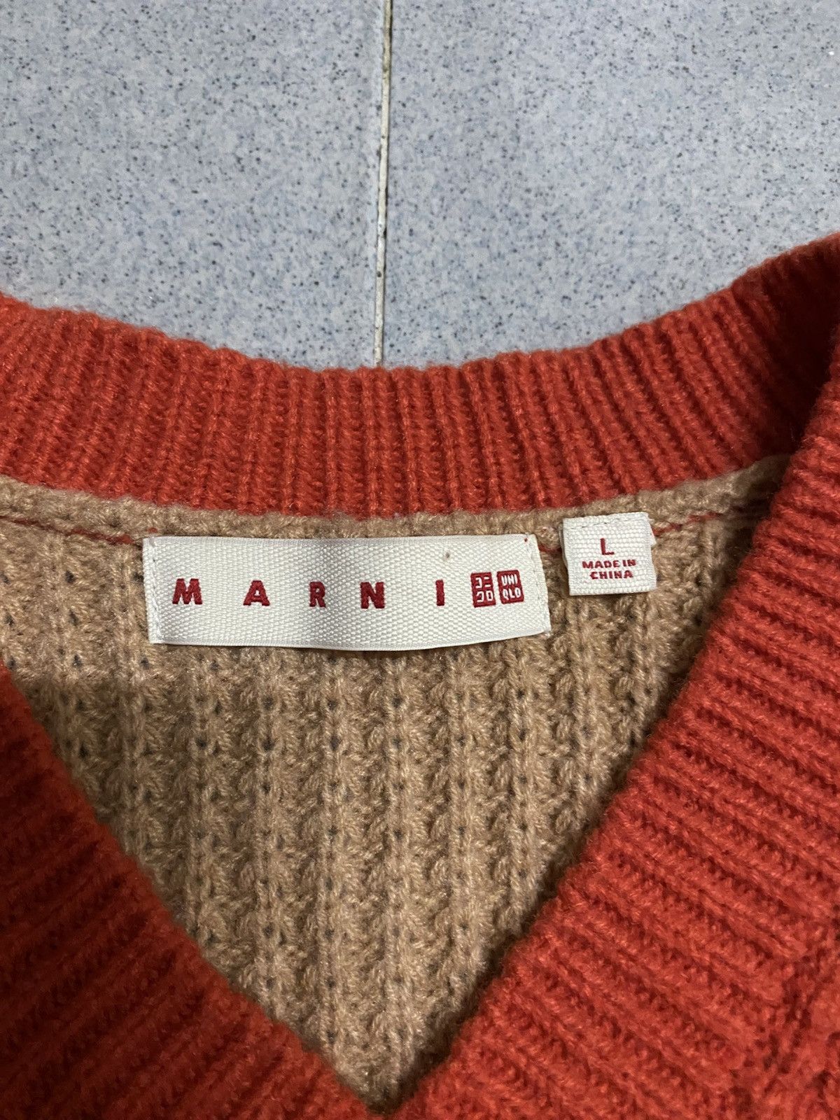 Marni Marni By uniqlo Longsleeve Knitwear Size L / US 10 / IT 46 - 4 Thumbnail