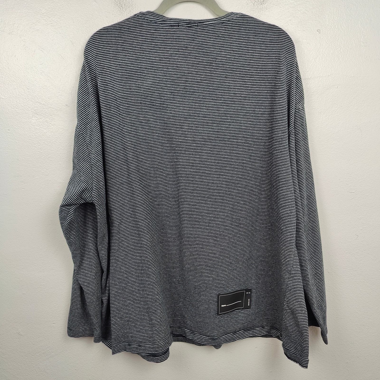 WE11DONE We11done T-Shirt Mens One Size Fits Most Black White Stripe Size US L / EU 52-54 / 3 - 5 Thumbnail