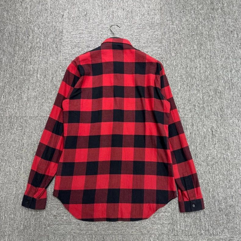 Dior Dior Black and red plaid shirt Size US XXS / EU 40 - 5 Thumbnail