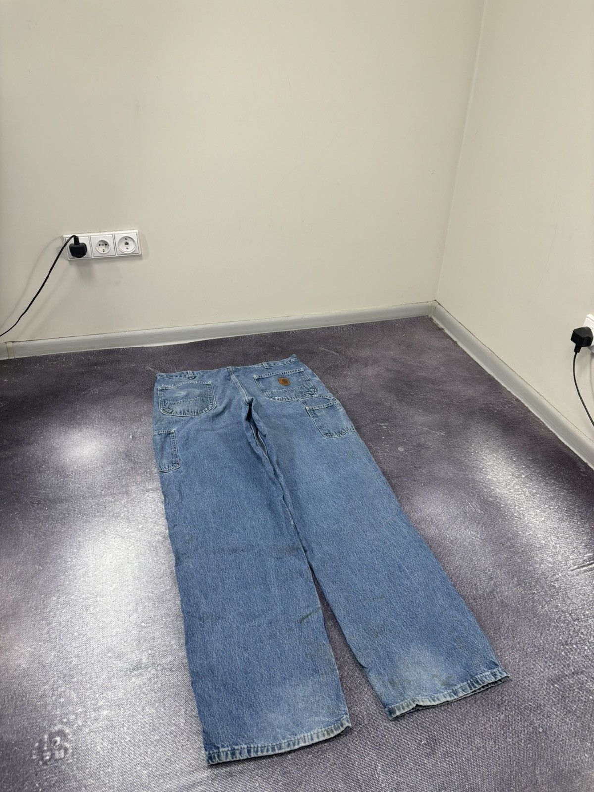 Carhartt Vintage Carhartt Loose Original Fit Hype Denim Baggy Jeans Size US 38 / EU 54 - 3 Thumbnail