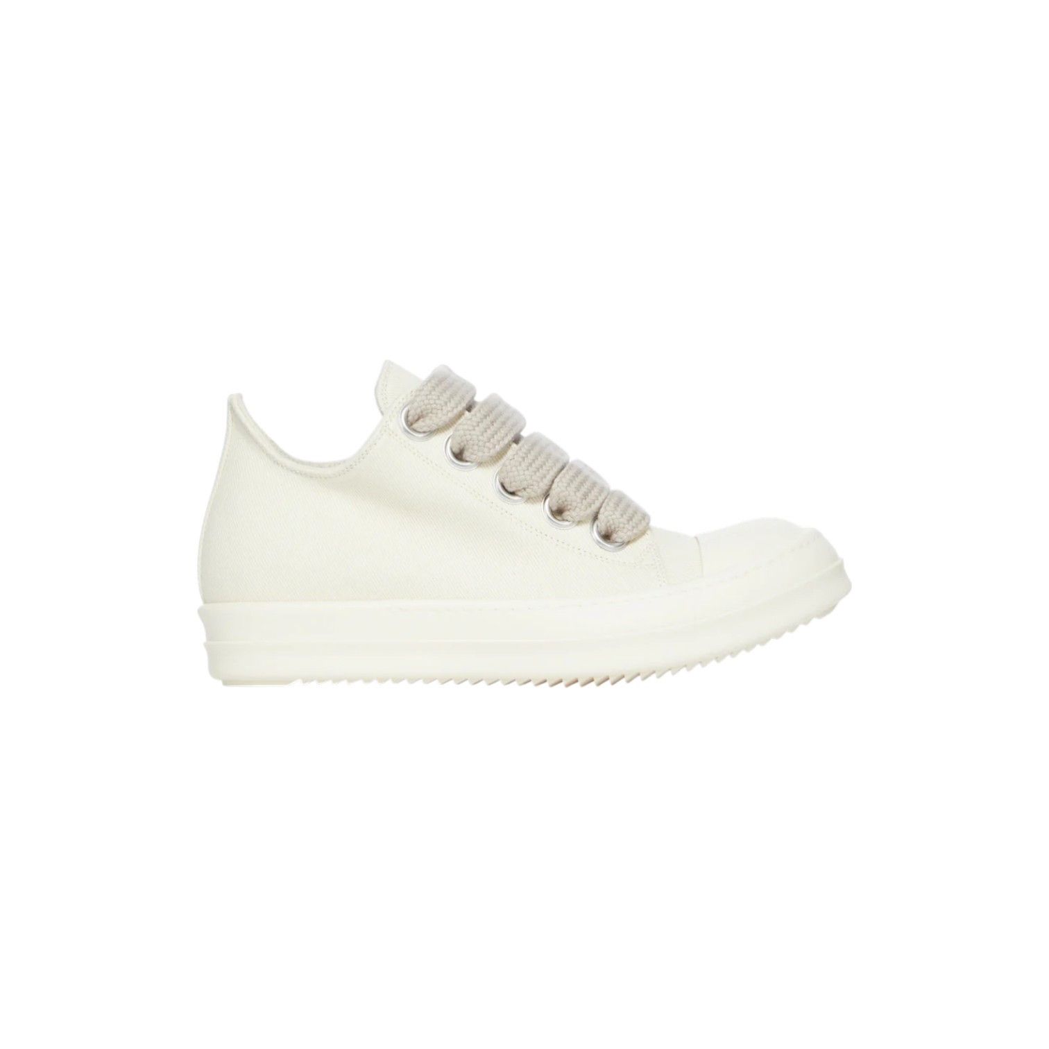 Rick Owens Rick Owens 'DRKSHDW' Jumbo Lace Low Milk & Milk Sneakers Size US 9 / EU 42 - 1 Preview